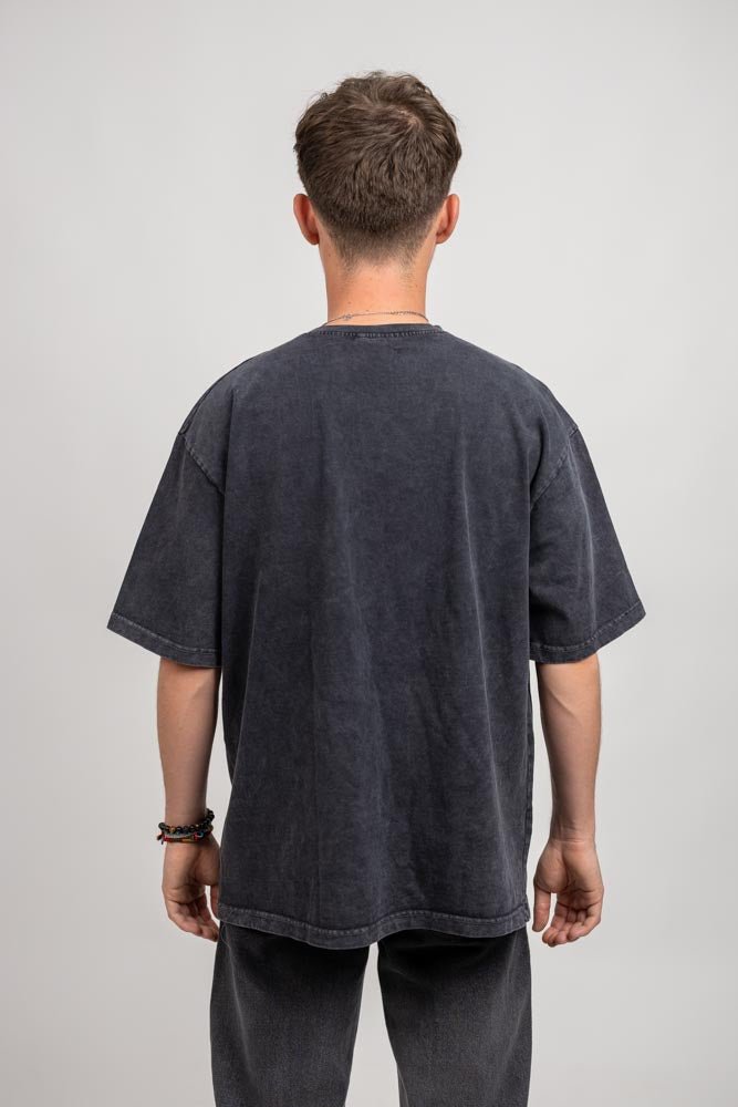 Acid Washed Oversized T - shirt - Marca Deals - Design Kaf