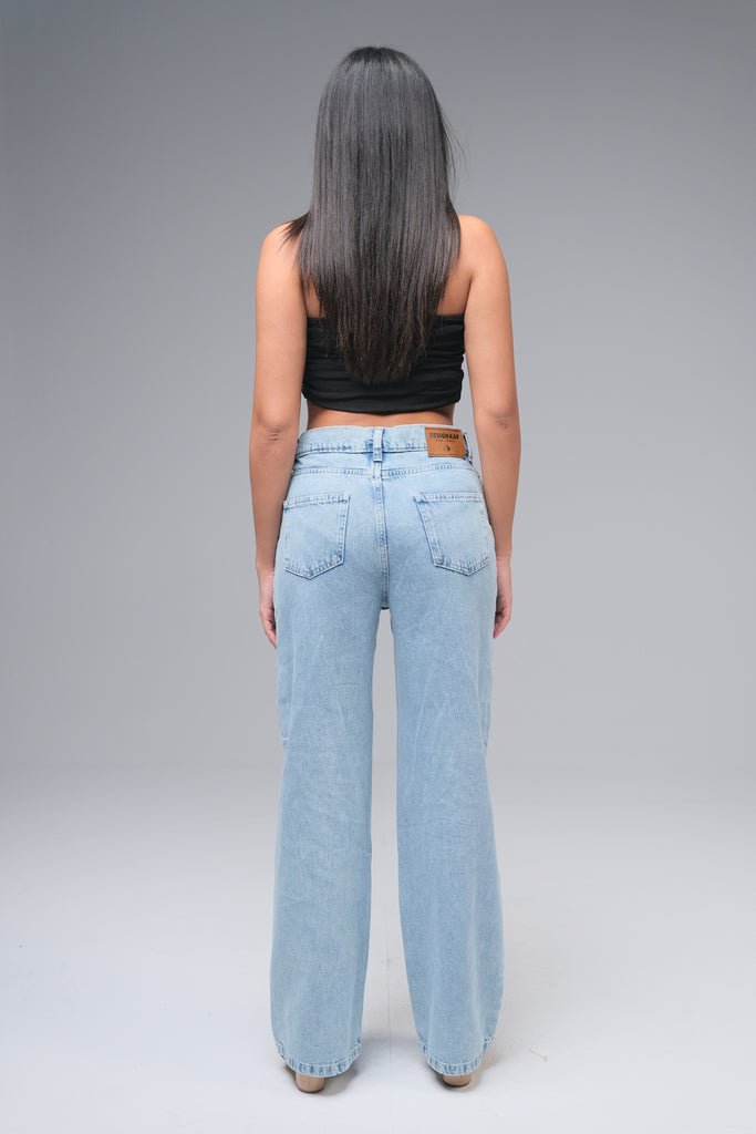 Alaska Denim - Crisscross Studs Jeans - Marca Deals - Design Kaf