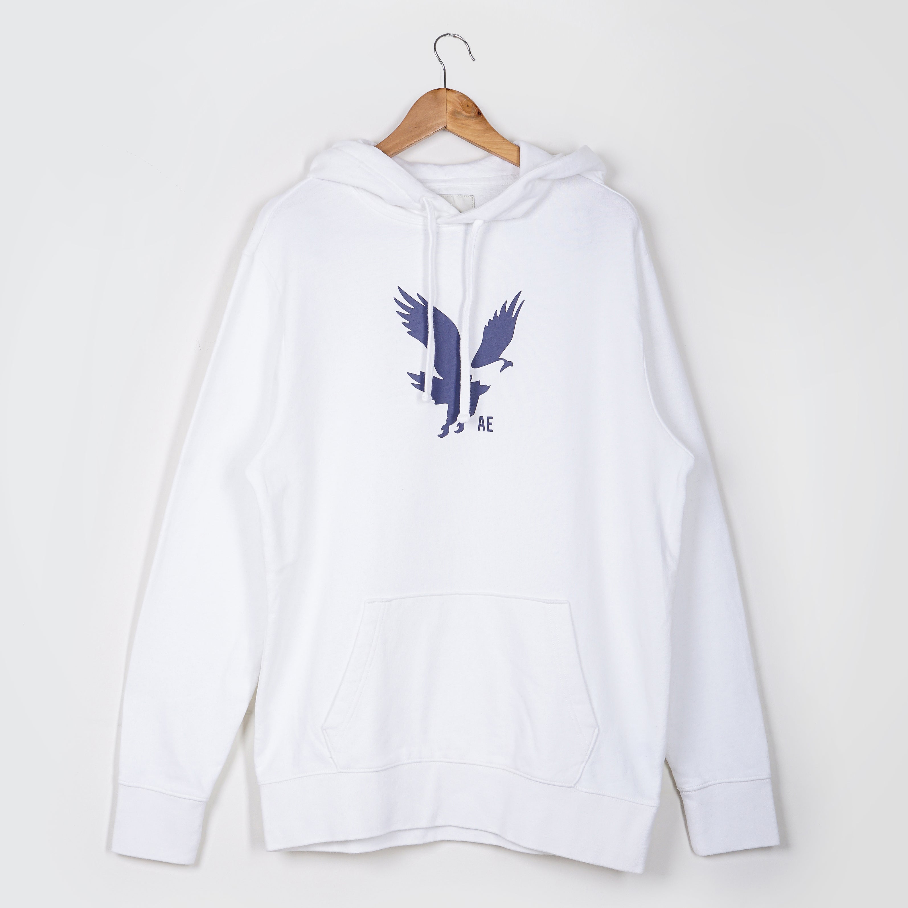 American Eagle - White Graphic Hoodie - Marca Deals - American Eagle