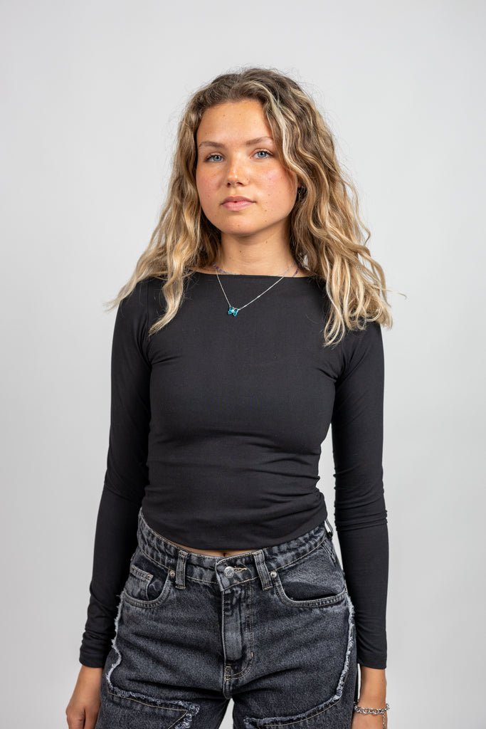 Basic Long Sleeves Top - Marca Deals - Design Kaf