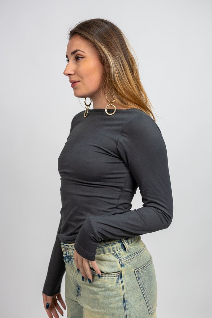 Basic Long Sleeves Top - Marca Deals - Design Kaf