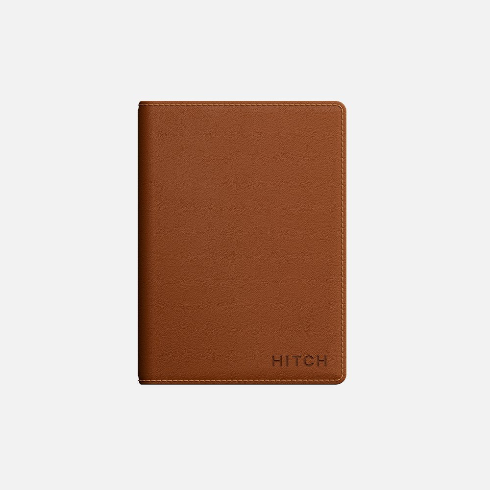 Bifold Card Wallet - Natural Genuine Leather - Havan - Marca Deals - Hitch