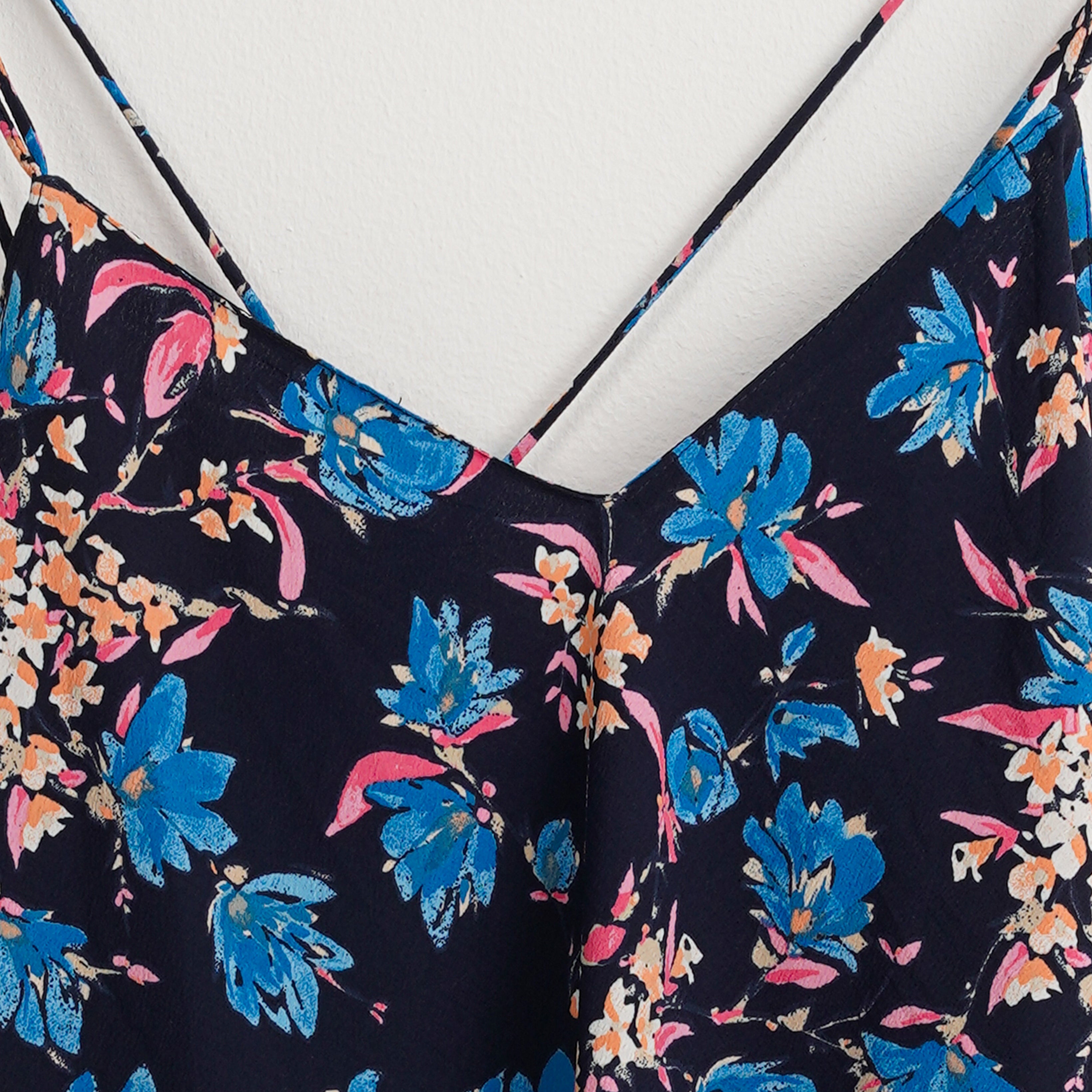 Blue and Pink Flowery Dress - Marca Deals - Zara