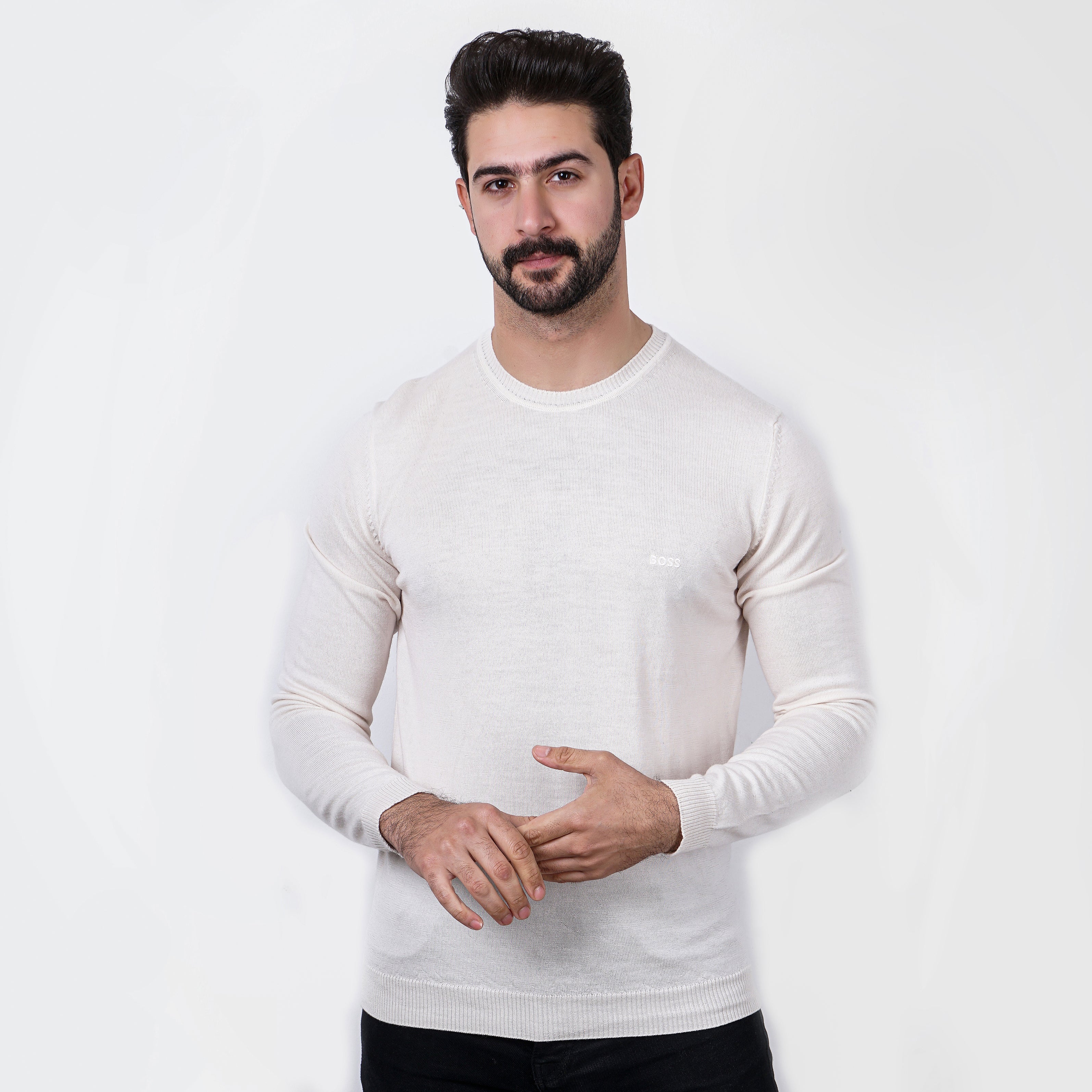 BOSS CREW - NECK SWEATER - Marca Deals - Boss