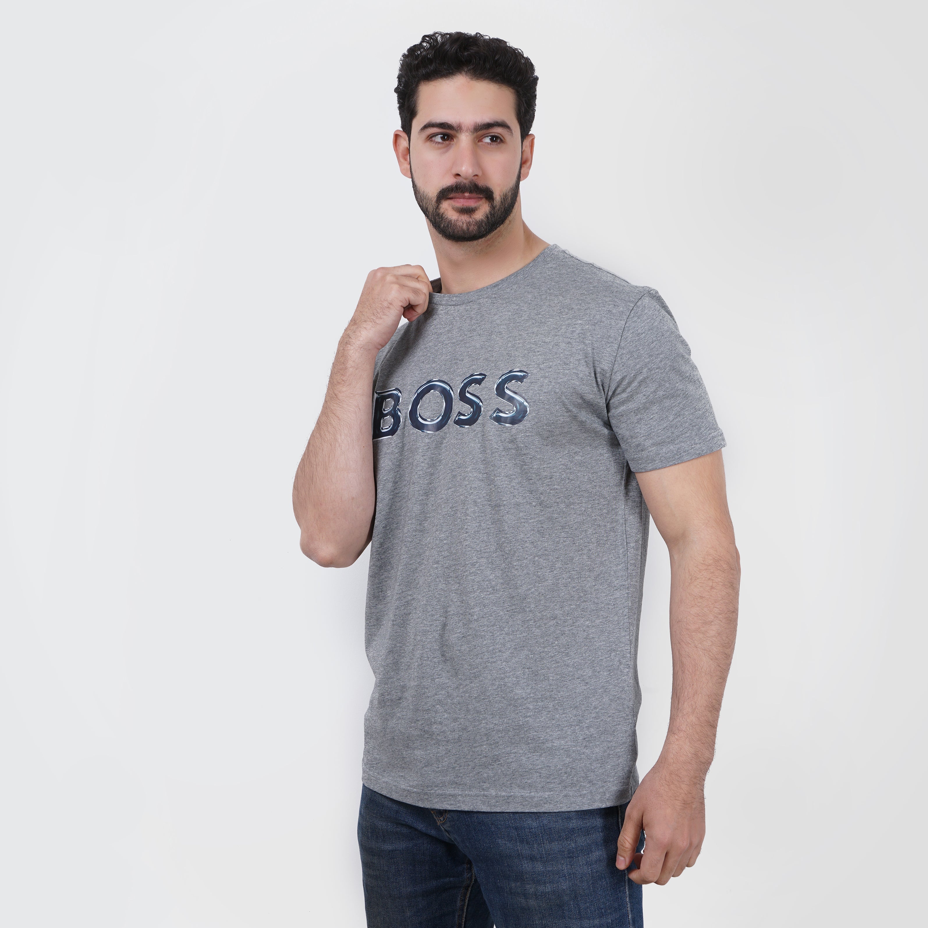 Boss Logo Printed Tee - Marca Deals - Boss