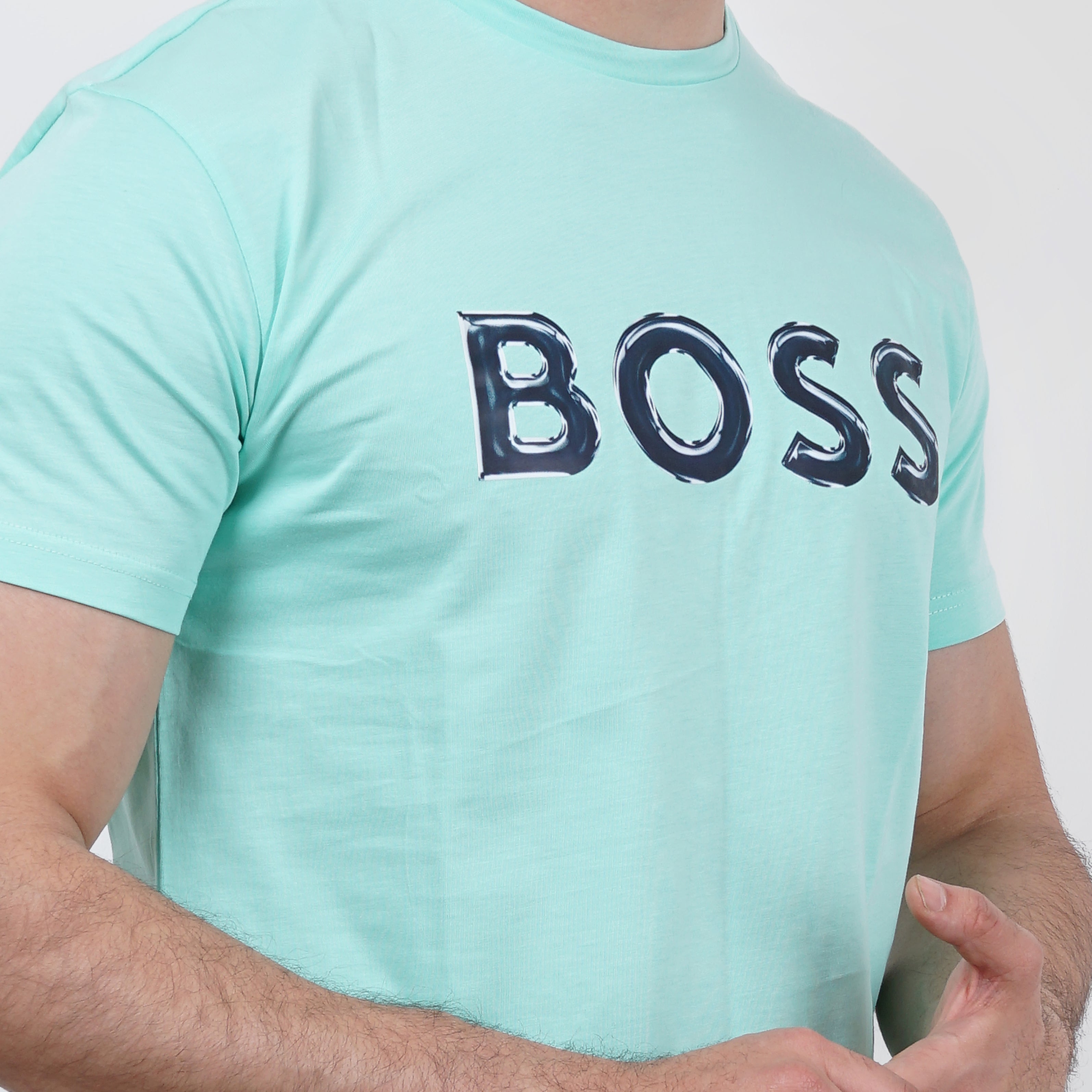 Boss Logo Printed Tee - Marca Deals - Boss