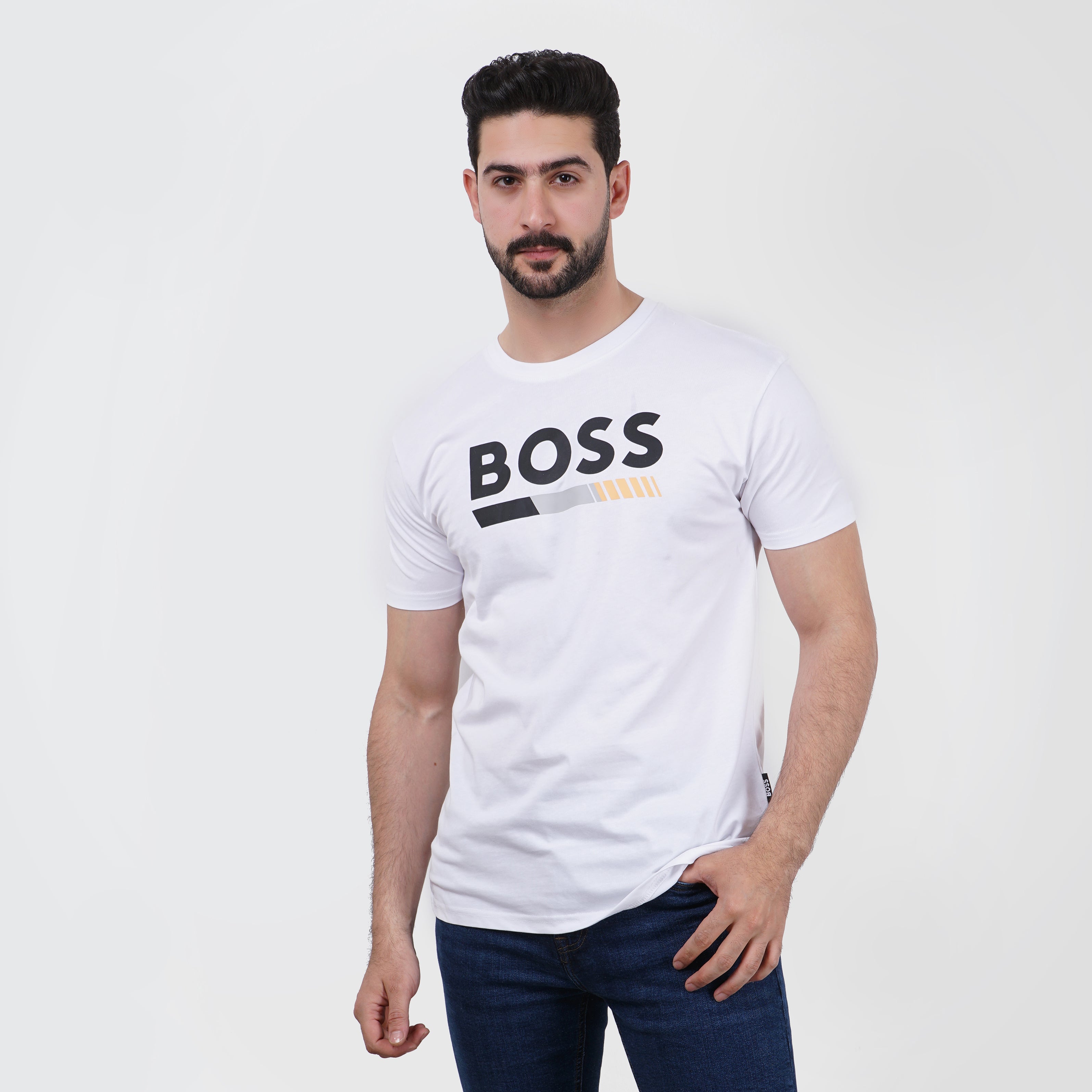 Boss Printed Round Tee - Marca Deals - Boss