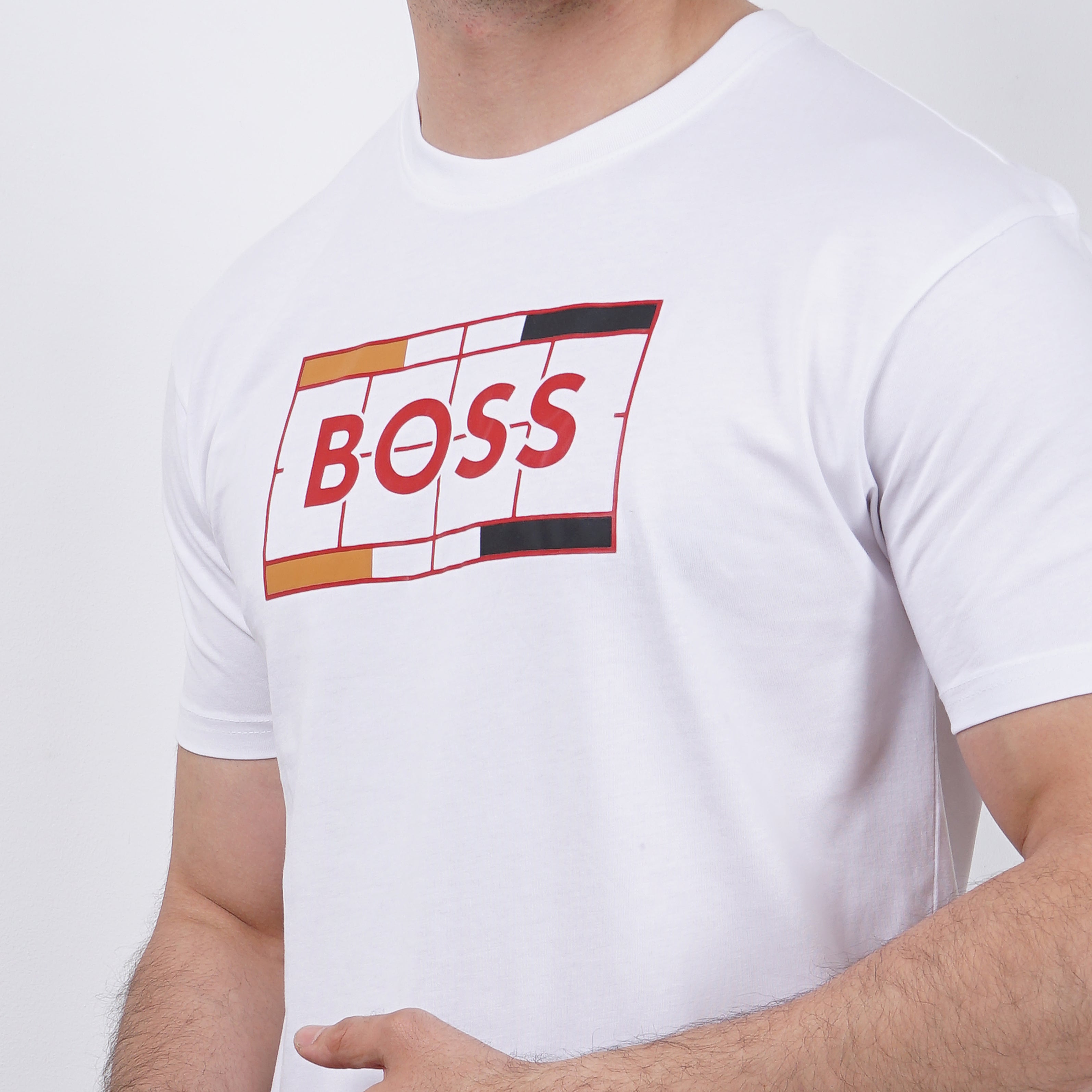 Boss Rubber Print Tee - Marca Deals - Boss