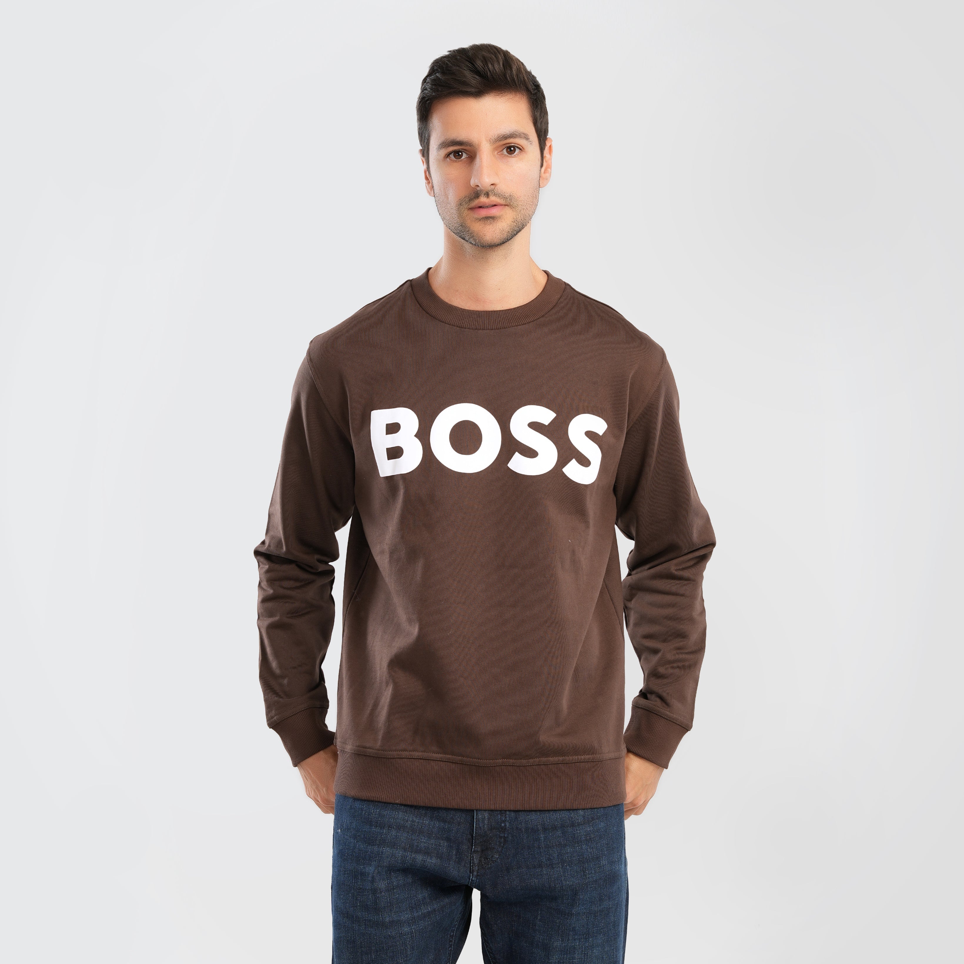 Boss Sweatshirt Rubber Logo - Marca Deals - Boss