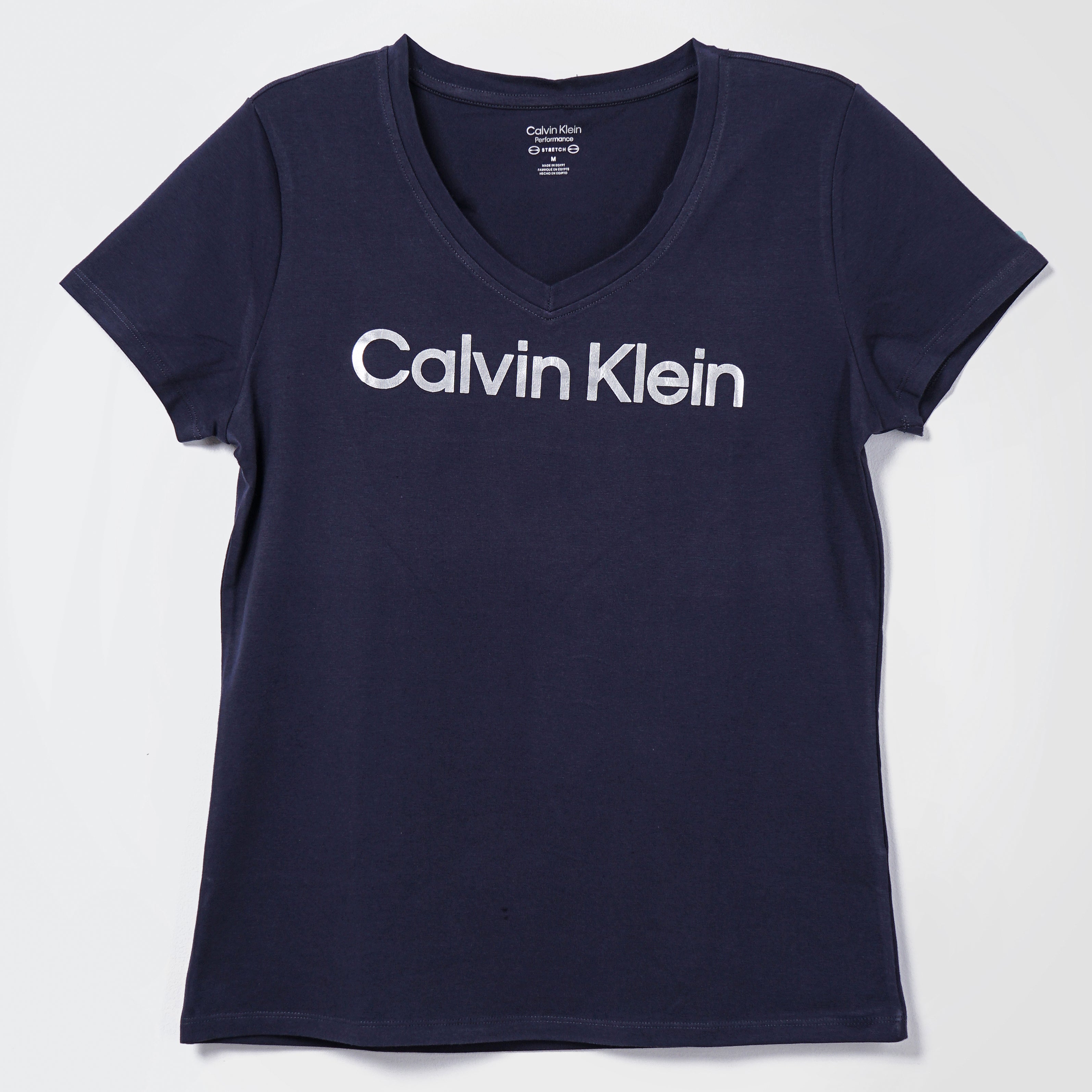 Calvin Klein V Neck Navy T-Shirt - Marca Deals - Calvin Klein