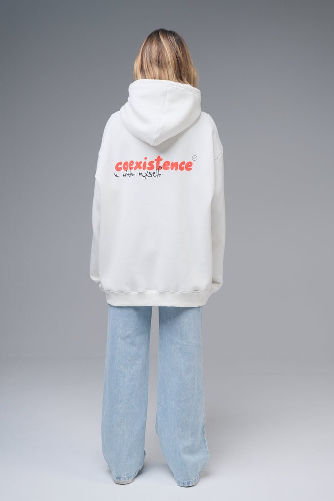 Coexistence Oversized Hoodie - Marca Deals - Design Kaf