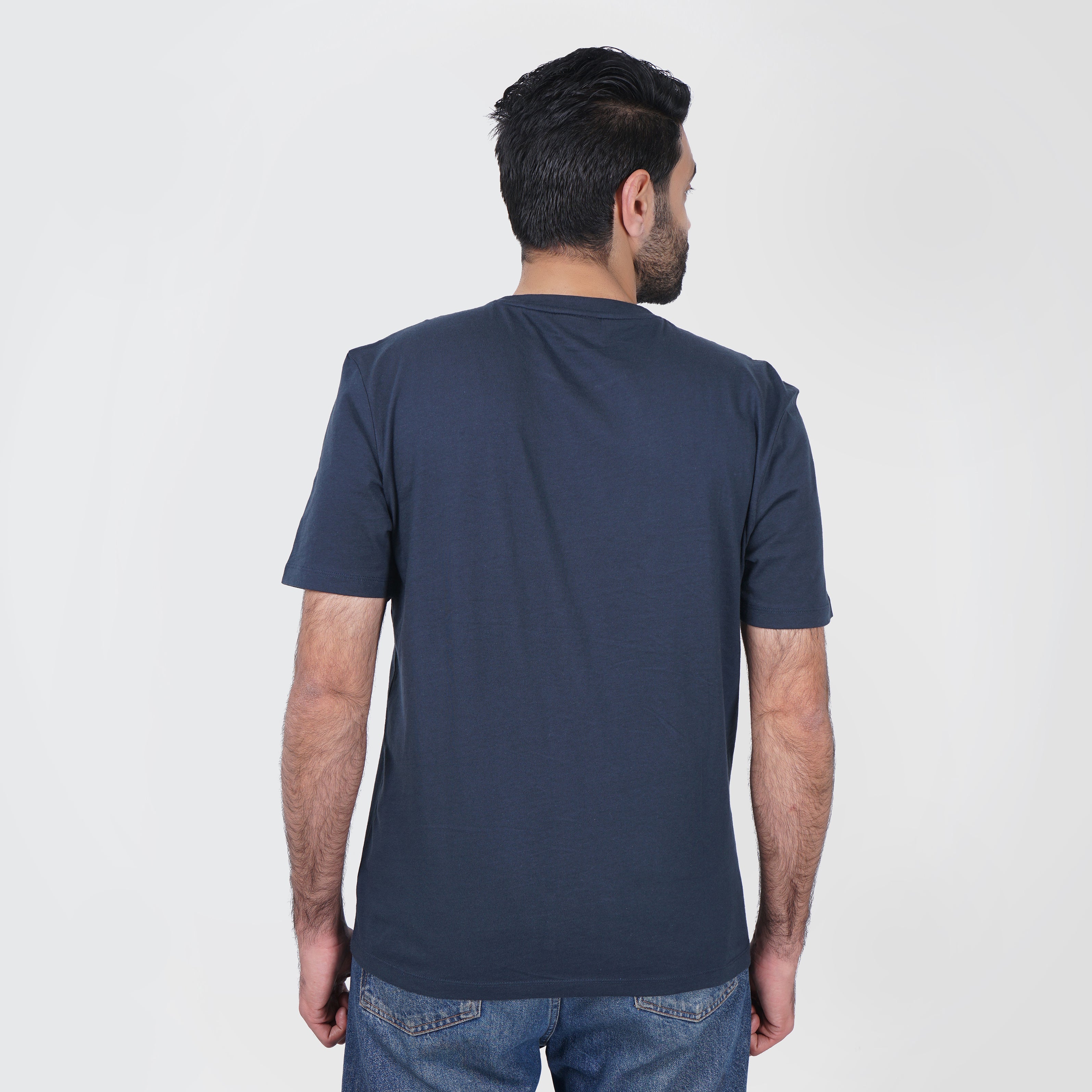 COTTON-JERSEY T-SHIRT WITH LOGO PRINT - Marca Deals - Hugo Boss