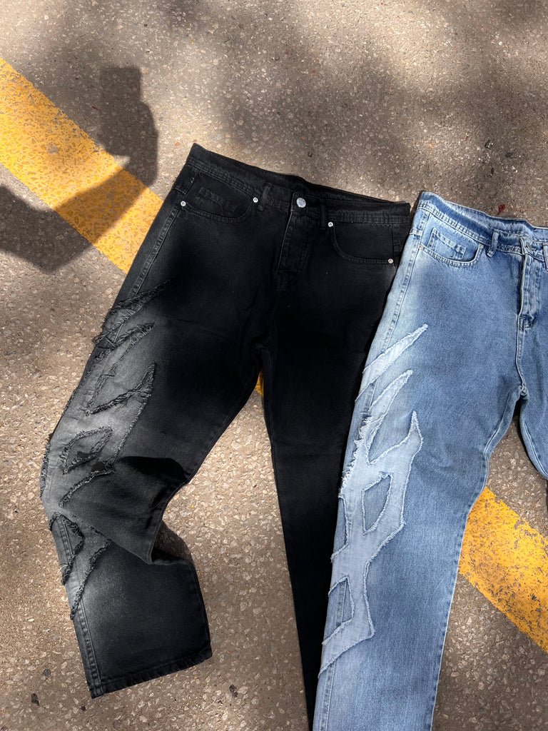 Cuba Denim - Patched Jeans - Marca Deals - Design Kaf