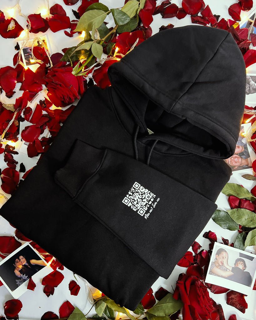 Customized QR Code Oversized Hoodie - Marca Deals - Design Kaf