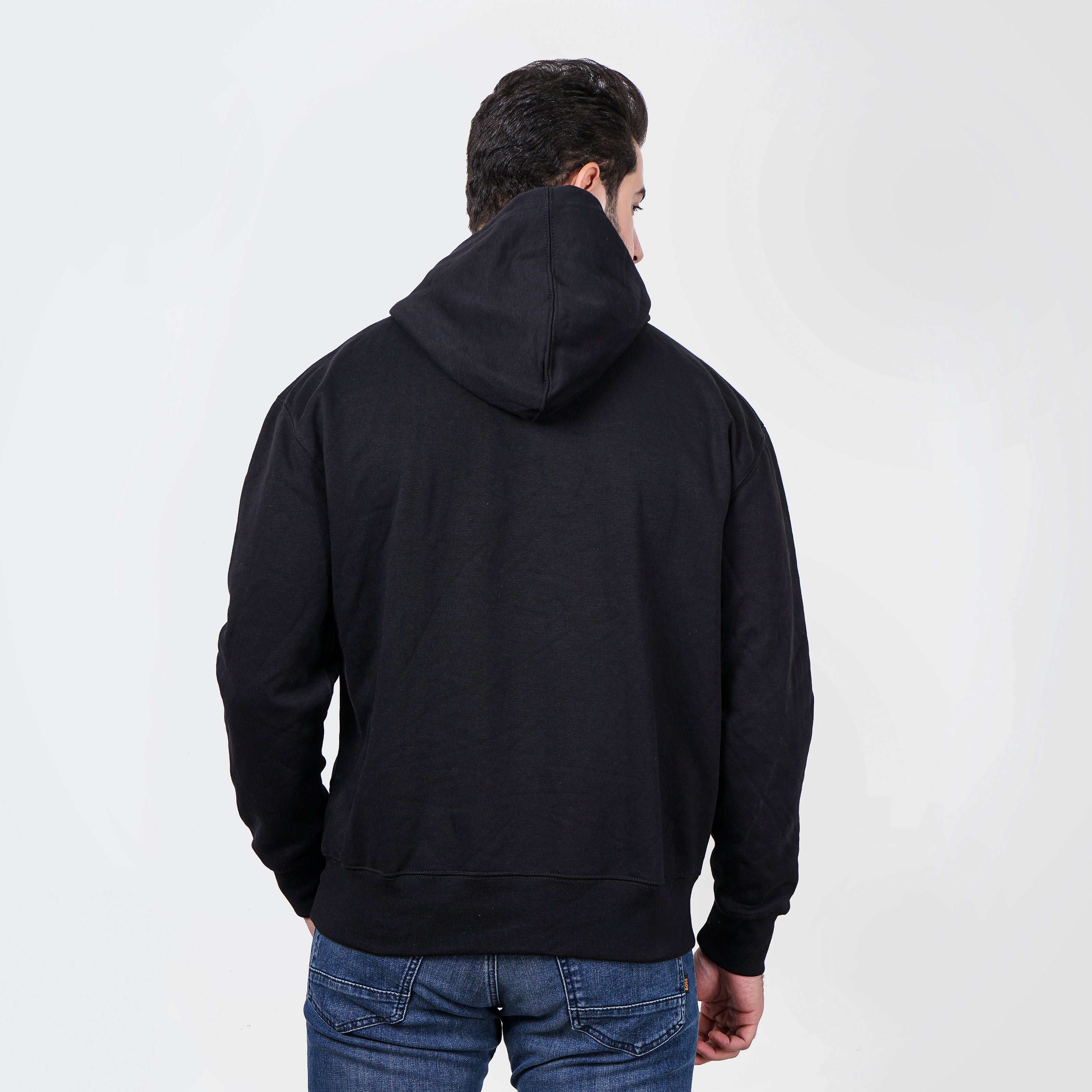 DEFACTO BASIC BLACK HOODIE - Marca Deals - Defacto