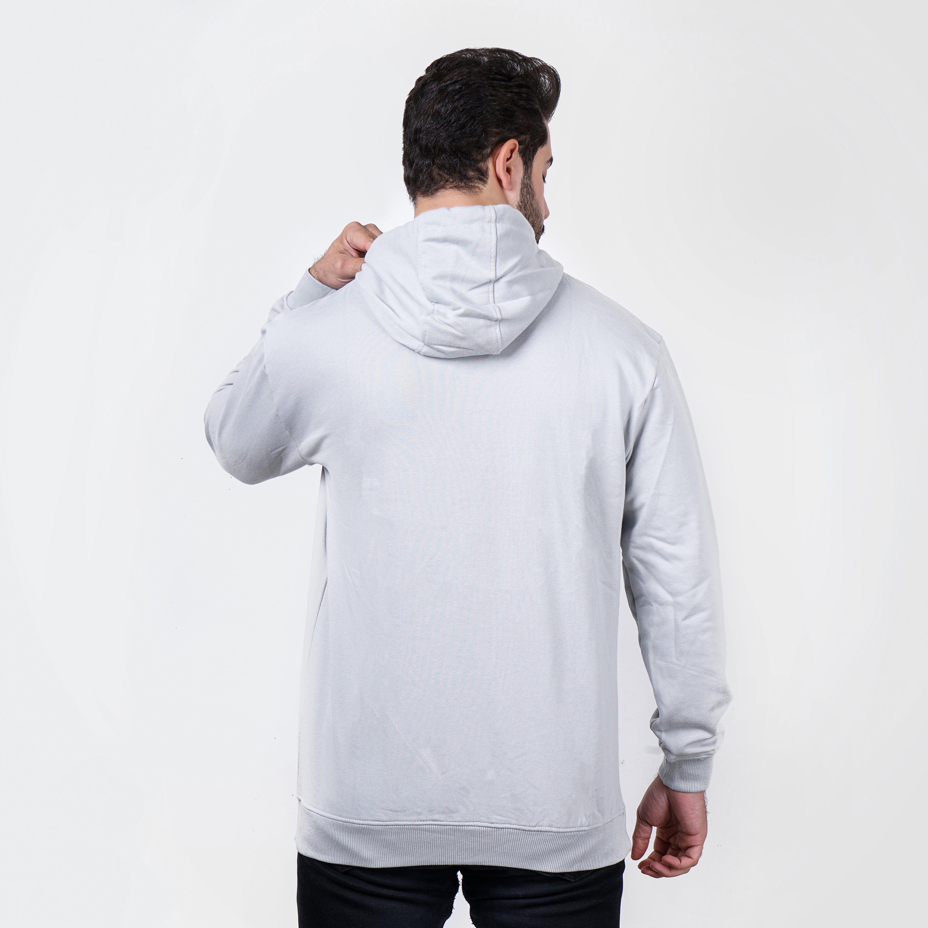 Defacto Basic Gray Hoodie - Marca Deals - Defacto