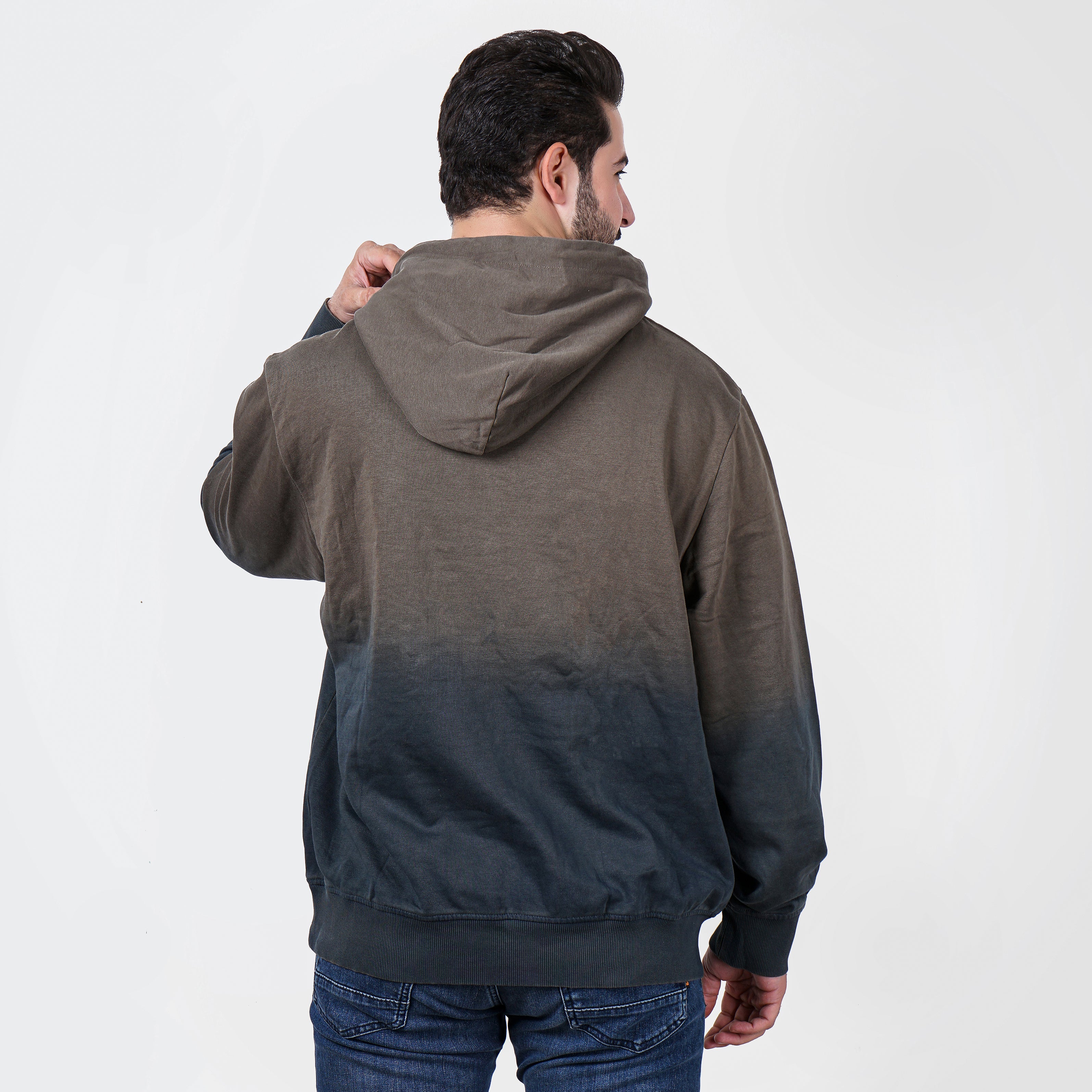 Esprit Spray Effect Khaki Green Hoodie - Marca Deals - Esprit