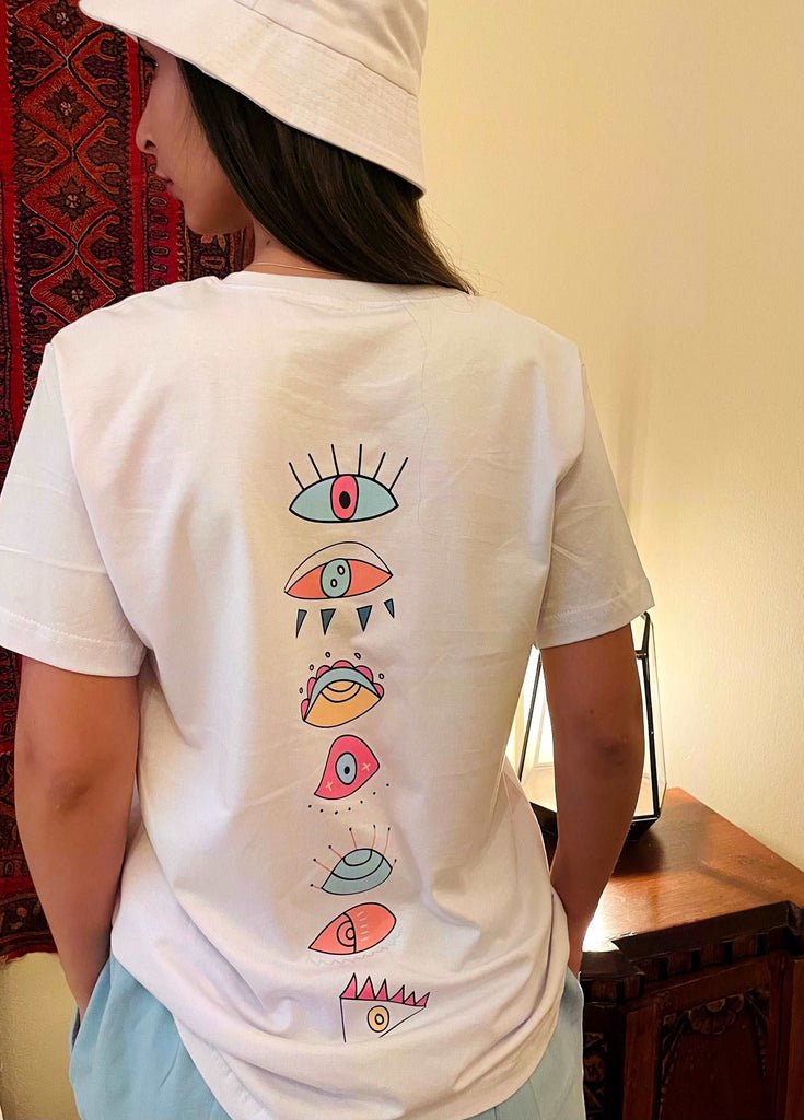 Eyes on you Oversized T - shirt - Marca Deals - Design Kaf