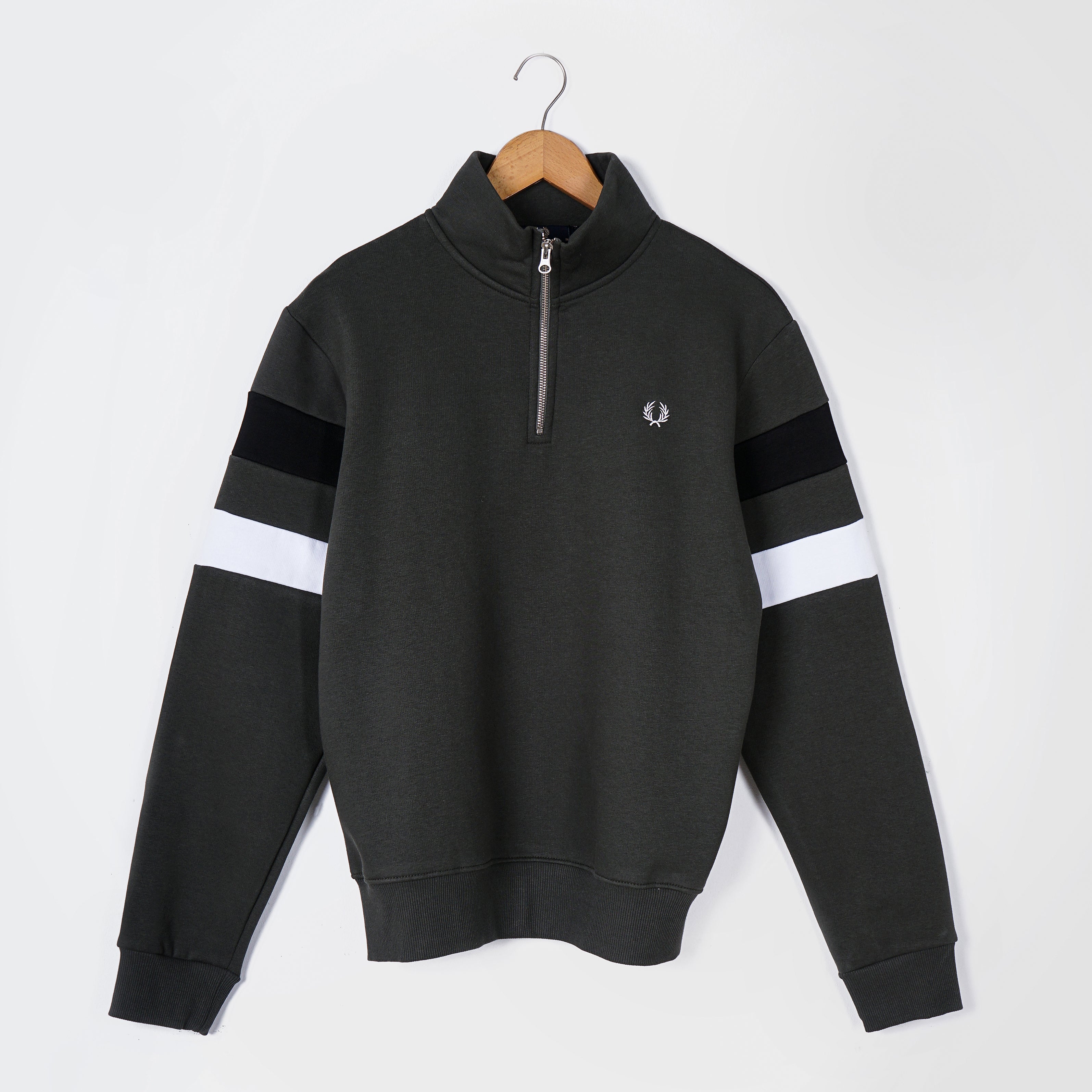 Fred Perry Tipped Half Zip Jumper - Marca Deals - Fred Perry