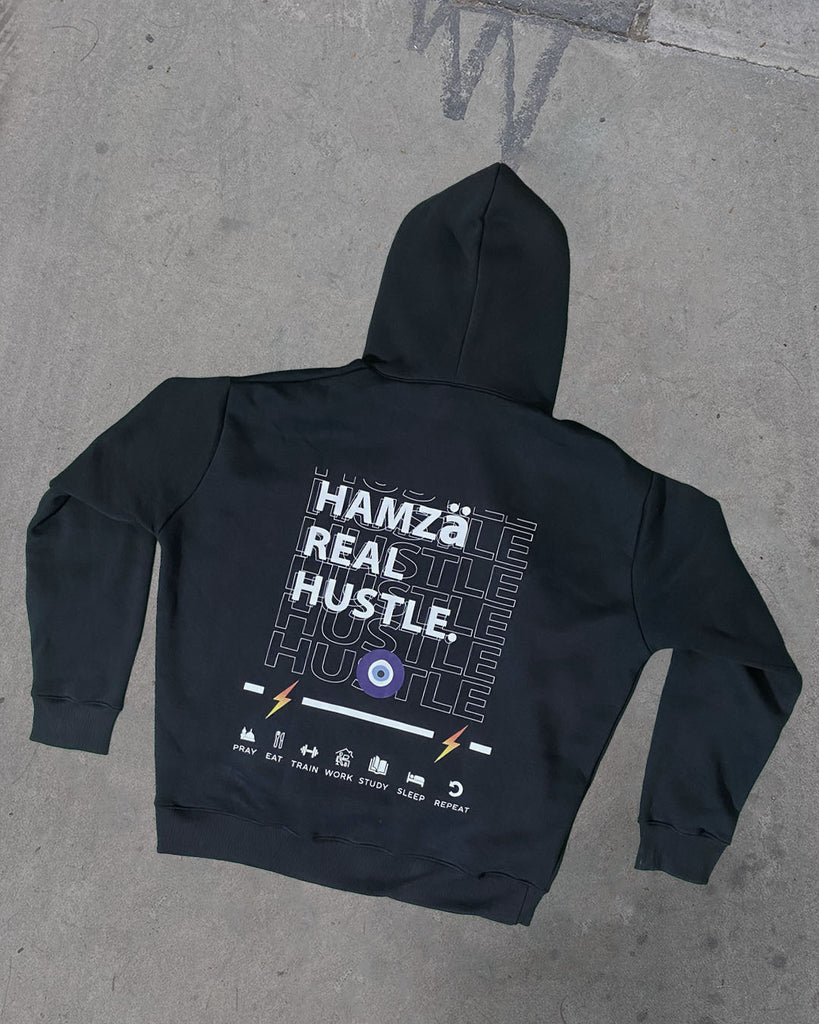 God Blessed The Hustle Oversized Hoodie "Last Piece" - Marca Deals - Design Kaf