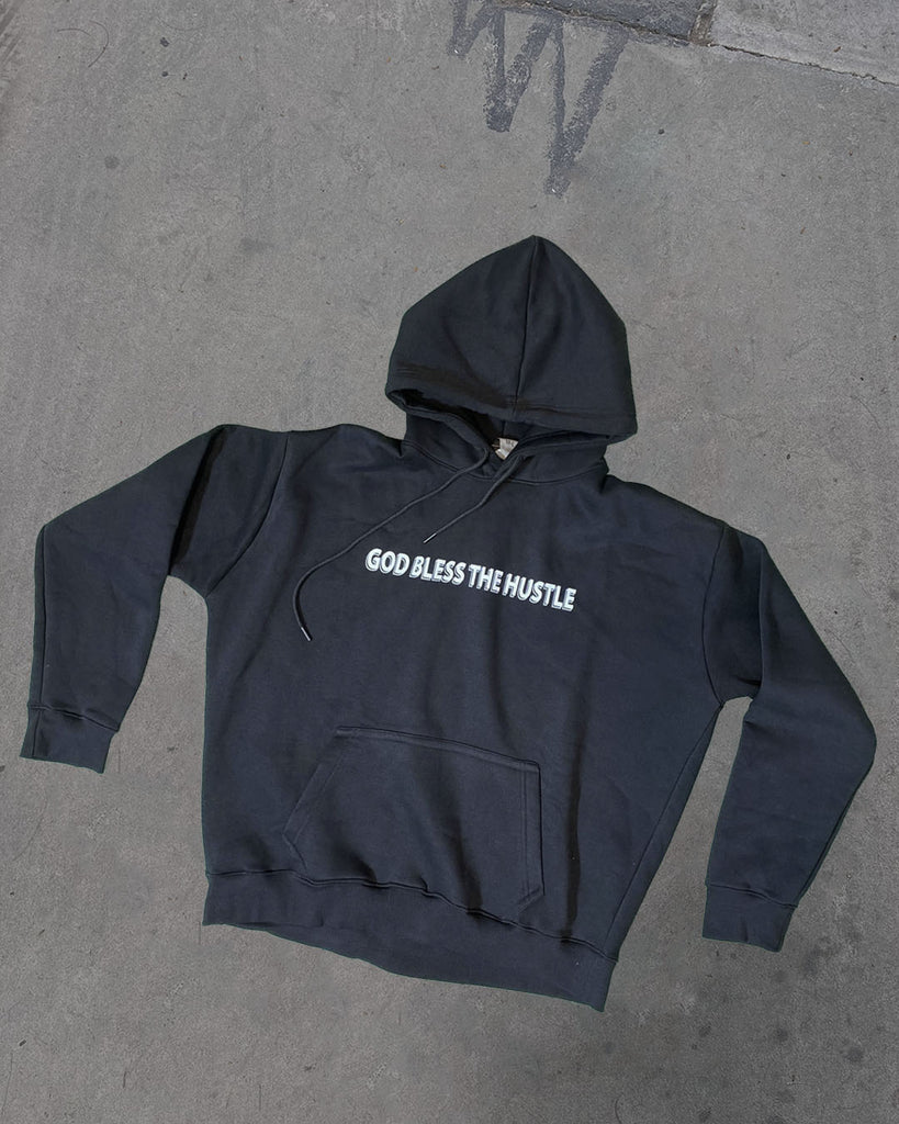 God Blessed The Hustle Oversized Hoodie "Last Piece" - Marca Deals - Design Kaf