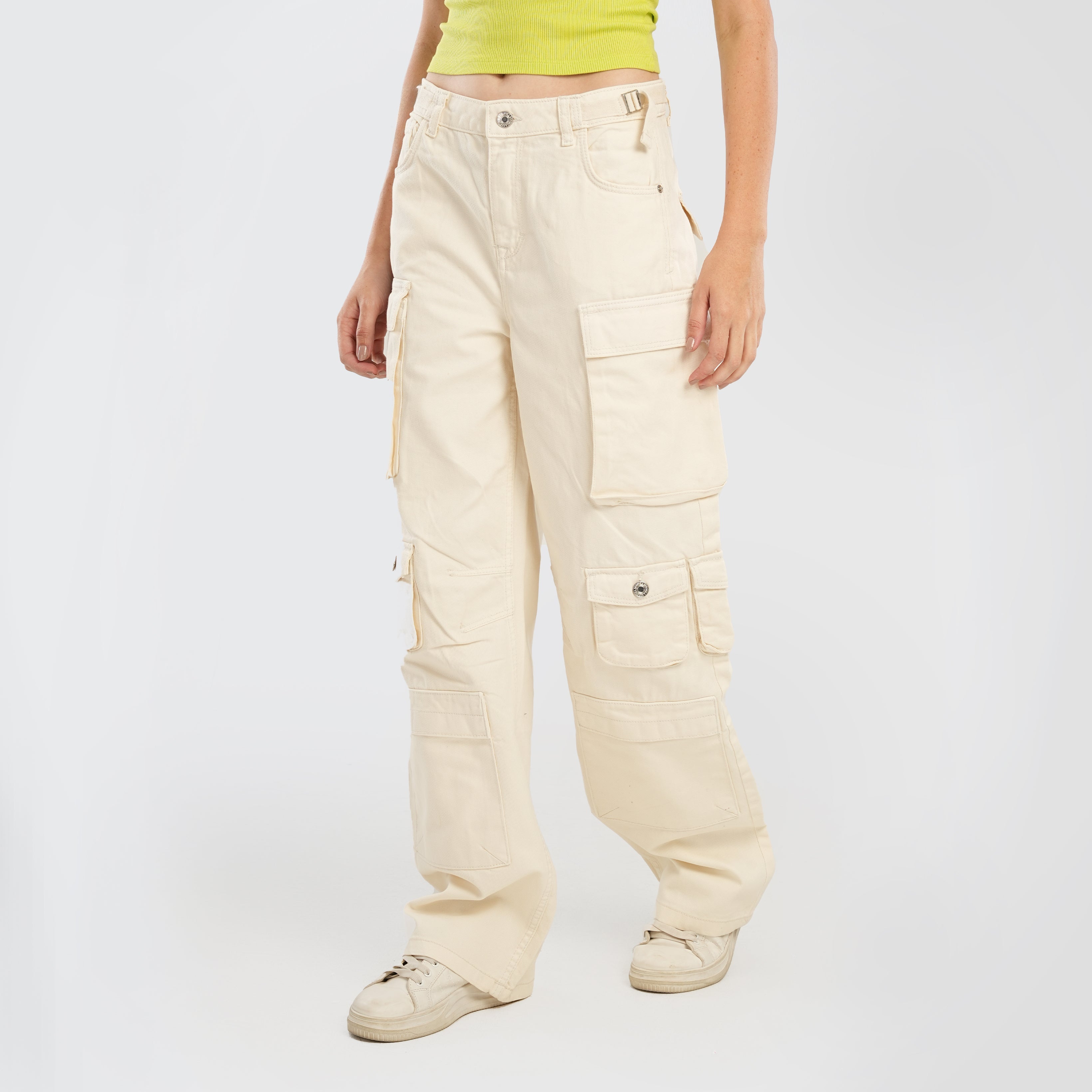 High waist Bershka Multicargo - Marca Deals - Bershka