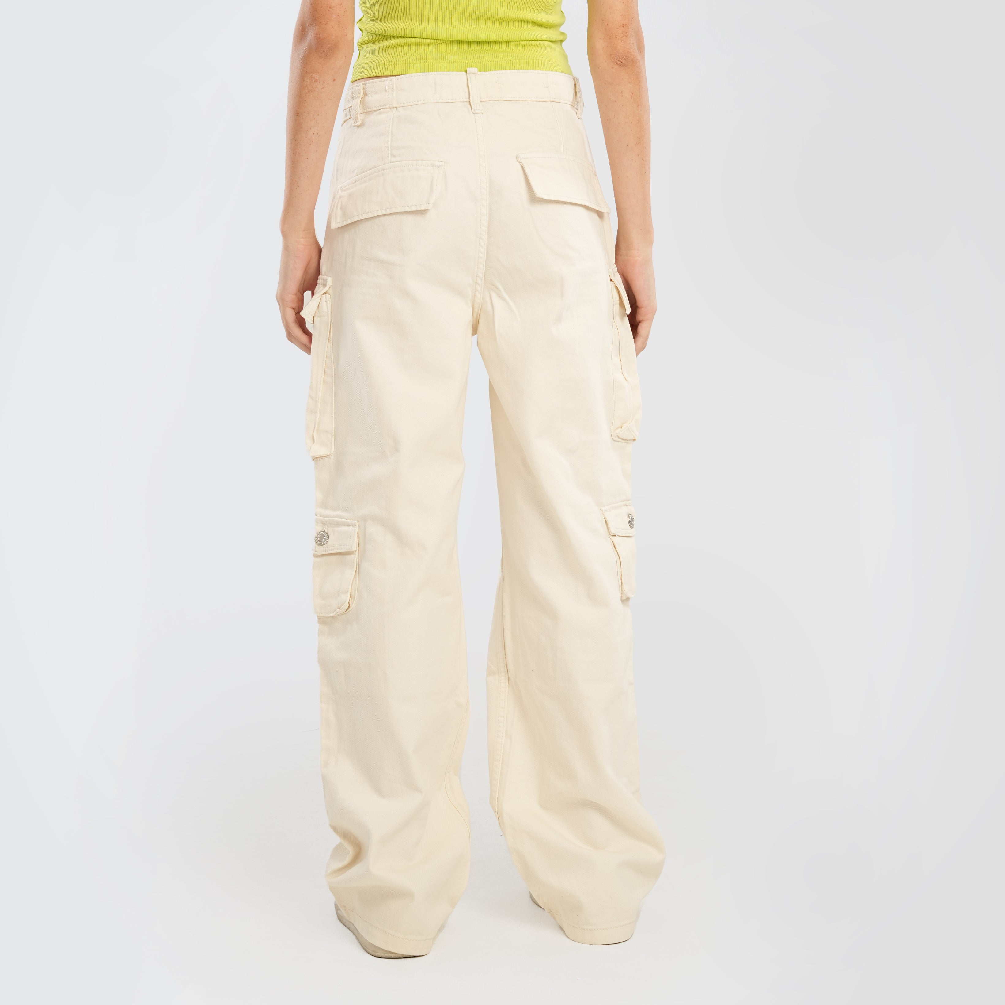 High waist Bershka Multicargo - Marca Deals - Bershka