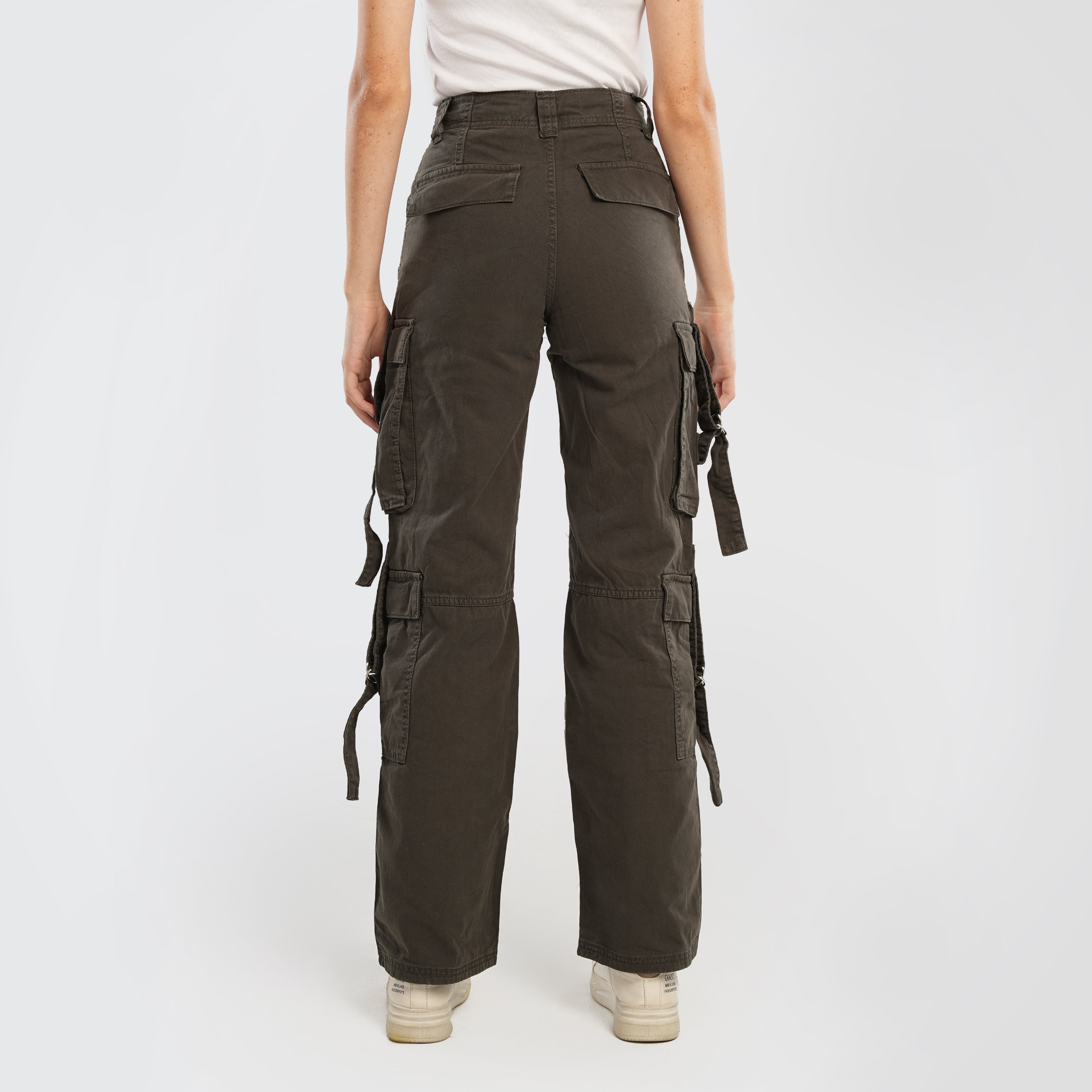 High waist Bershka Multicargo - Marca Deals - Bershka