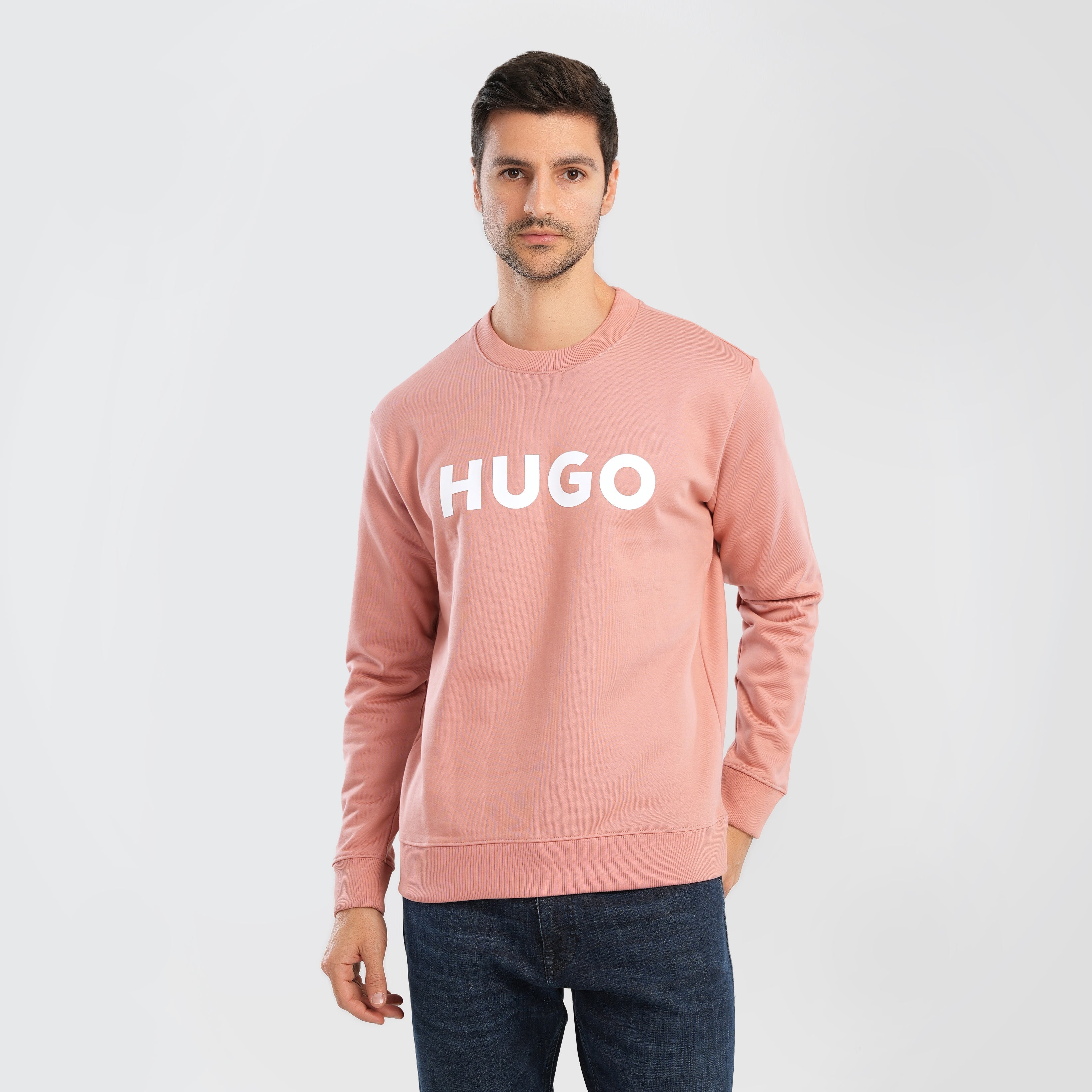 Hugo Boss Sweatshirt with Rubber Logo - Marca Deals - Hugo Boss