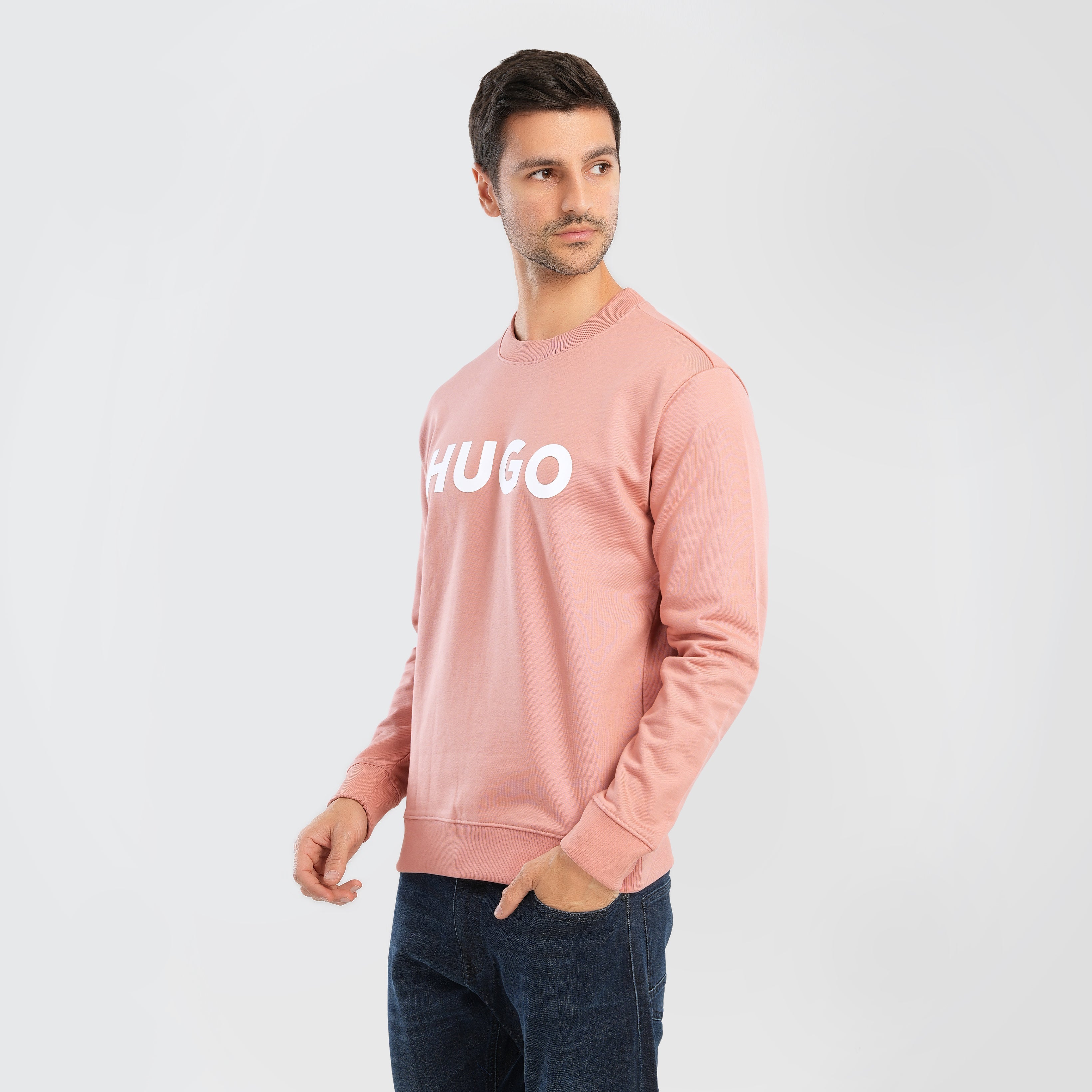 Hugo Boss Sweatshirt with Rubber Logo - Marca Deals - Hugo Boss