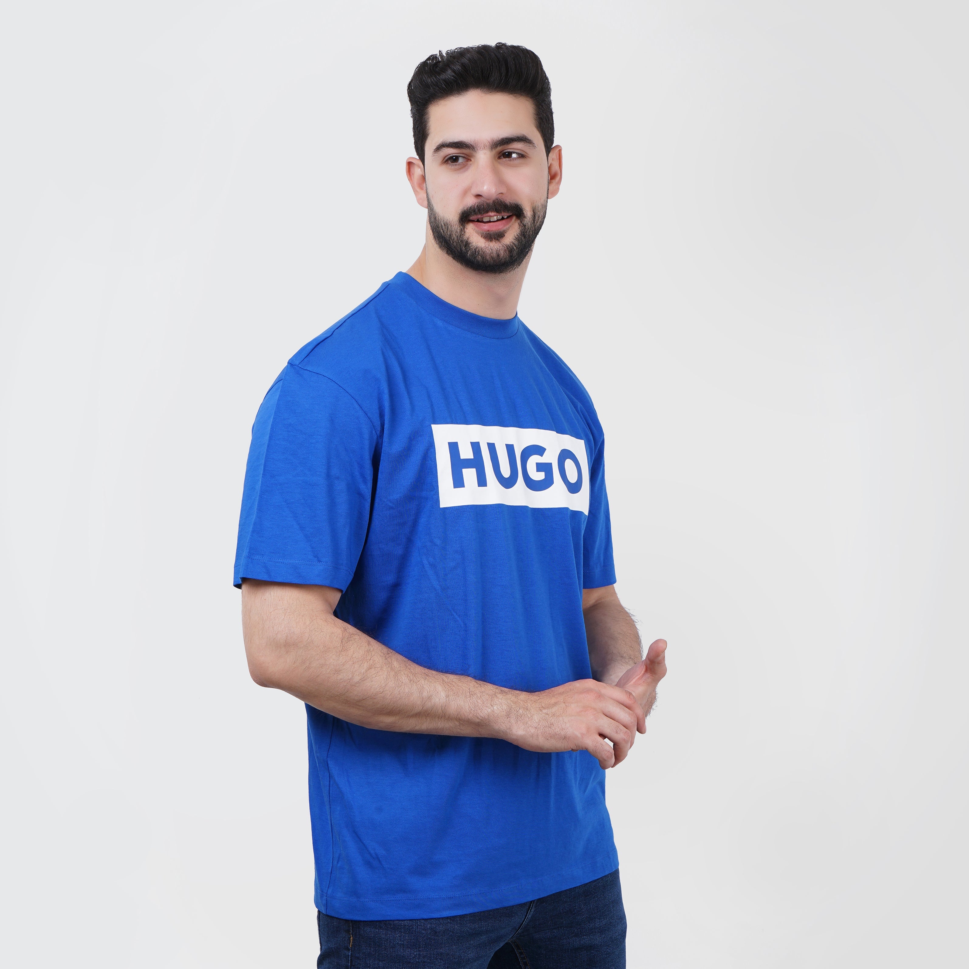 Hugo Logo Printed Tee - Marca Deals - Hugo Boss