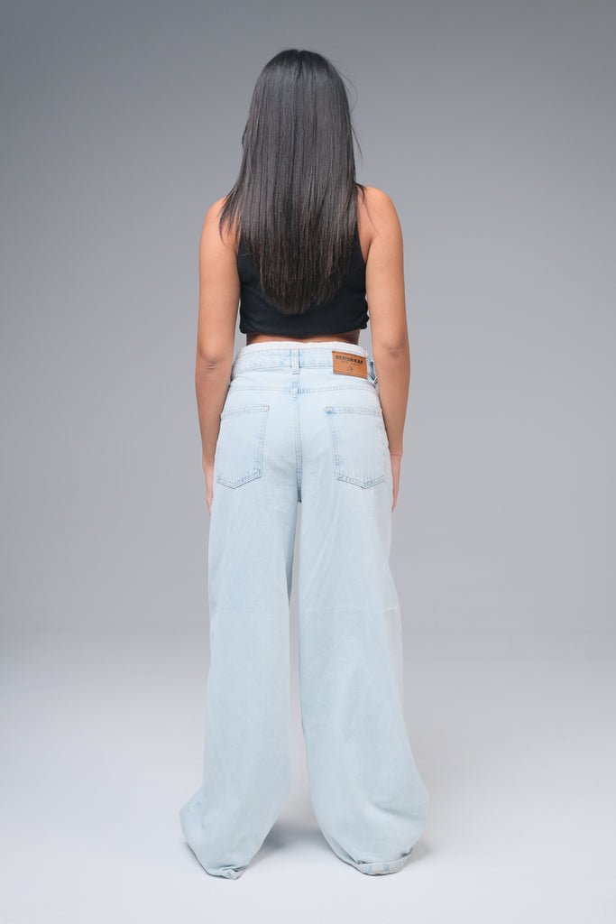 Kyiv Denim - Elastic Double Waisted Jeans (Pre - Orders) Delivery within 2 weeks max 9 - June - Marca Deals - Design Kaf