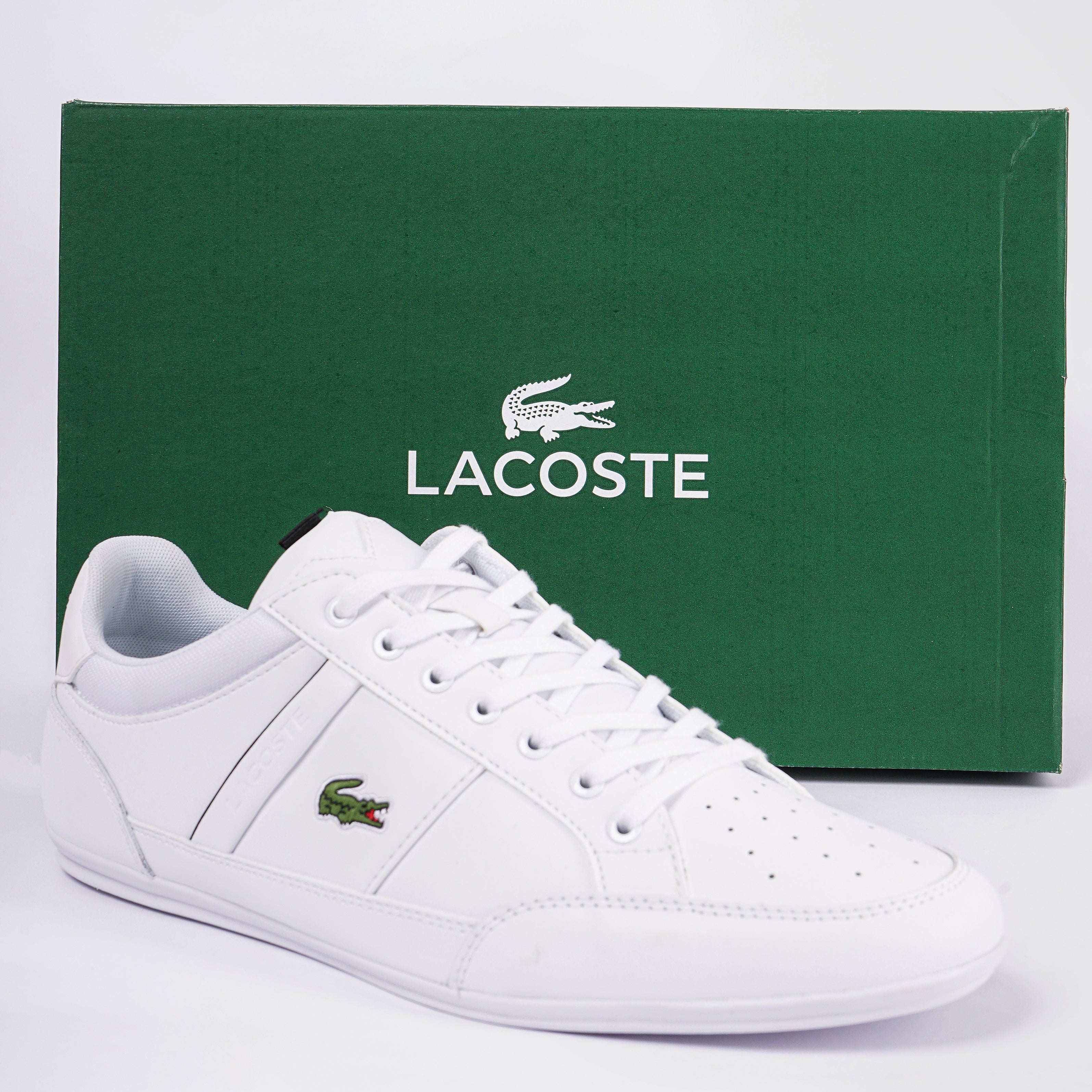 Lacoste White Shoes - Marca Deals - Lacoste