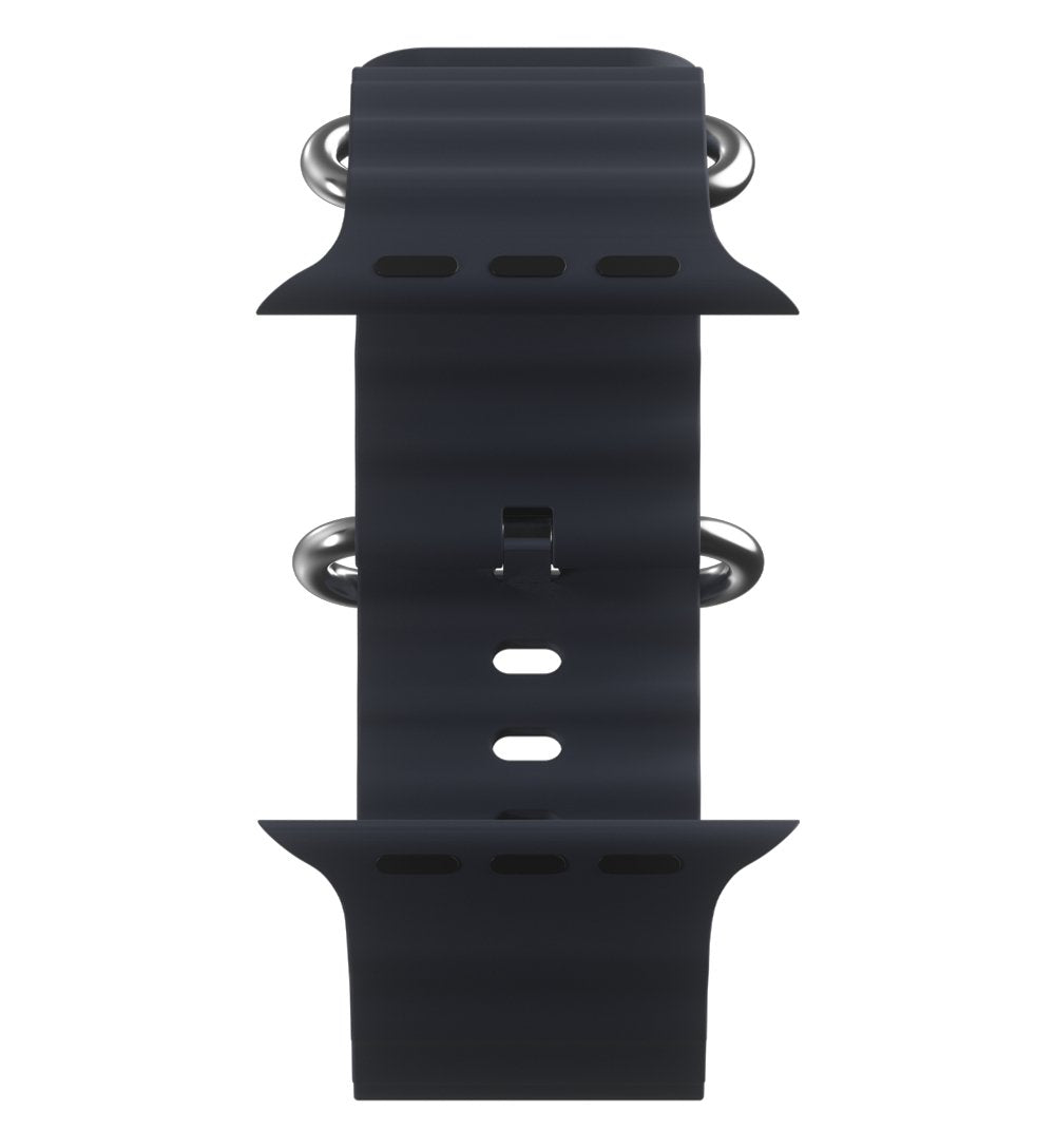 Ocean Band for Apple Watch - 42/44/45/49 - Black - Marca Deals - Hitch