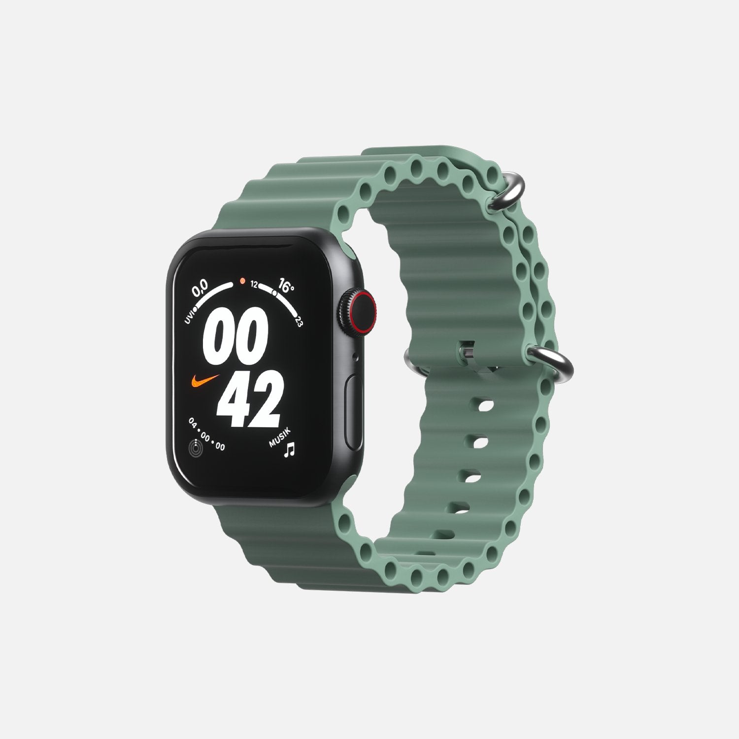 Ocean Band for Apple Watch - 42/44/45/49 - Light Green - Marca Deals - Hitch