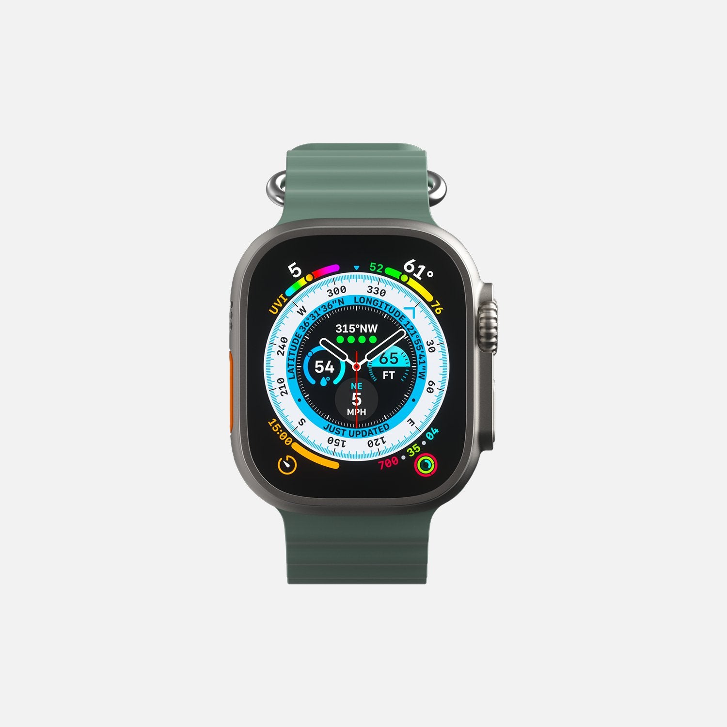 Ocean Band for Apple Watch - 42/44/45/49 - Light Green - Marca Deals - Hitch
