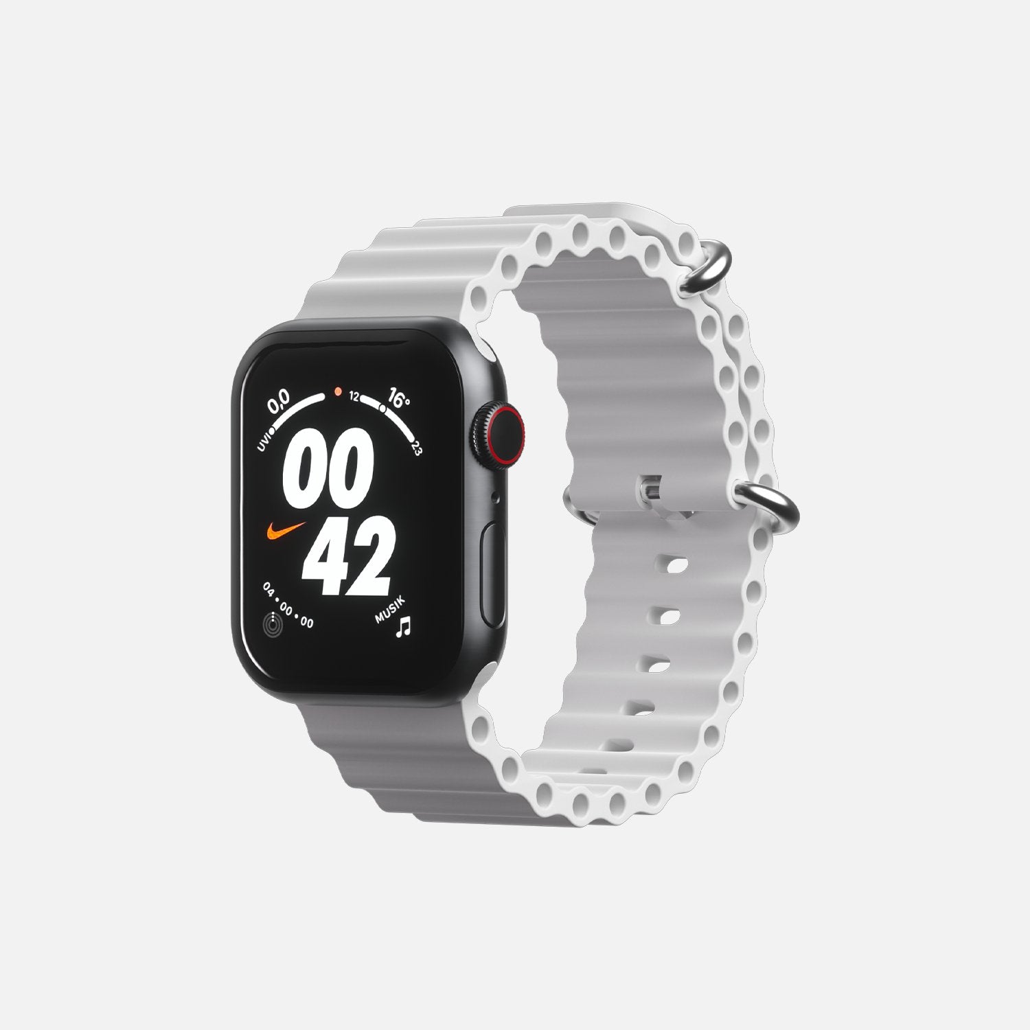 Ocean Band for Apple Watch - 42/44/45/49 - White - Marca Deals - Hitch