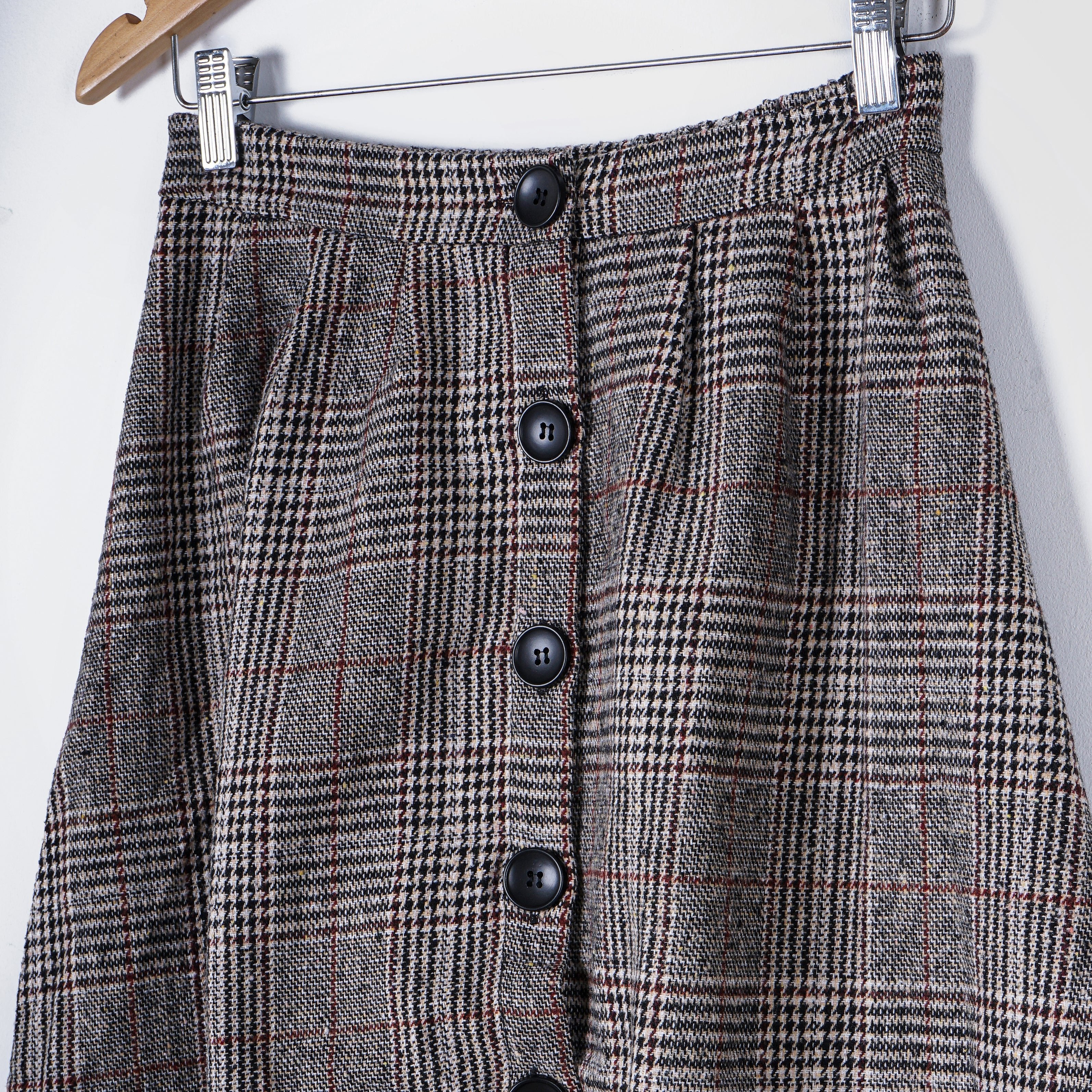 Original Shein Wool Midi Skirt - Marca Deals - Shein