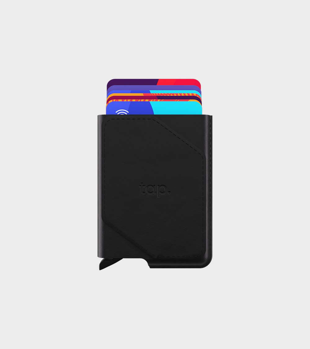 Pocket™ - World’s Most Advanced NFC Cardholder - Black - Marca Deals - Tap