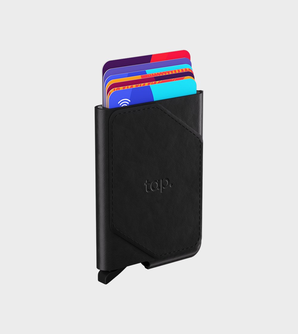 Pocket™ - World’s Most Advanced NFC Cardholder - Black - Marca Deals - Tap