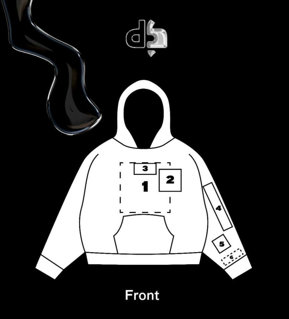 Print Your Own Design Oversized Hoodie - Marca Deals - Design Kaf