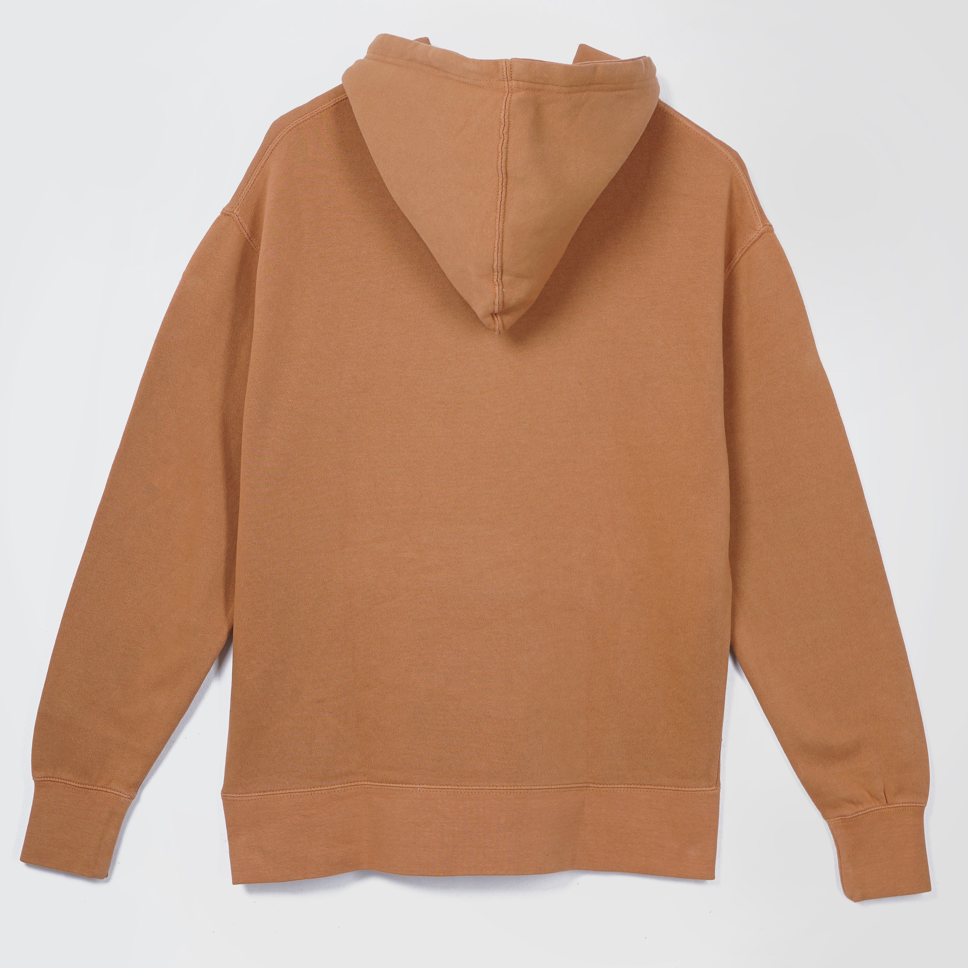 Pull & Bear Comfy Printed Camel Brown Hoodie - Marca Deals - Pull and Bear