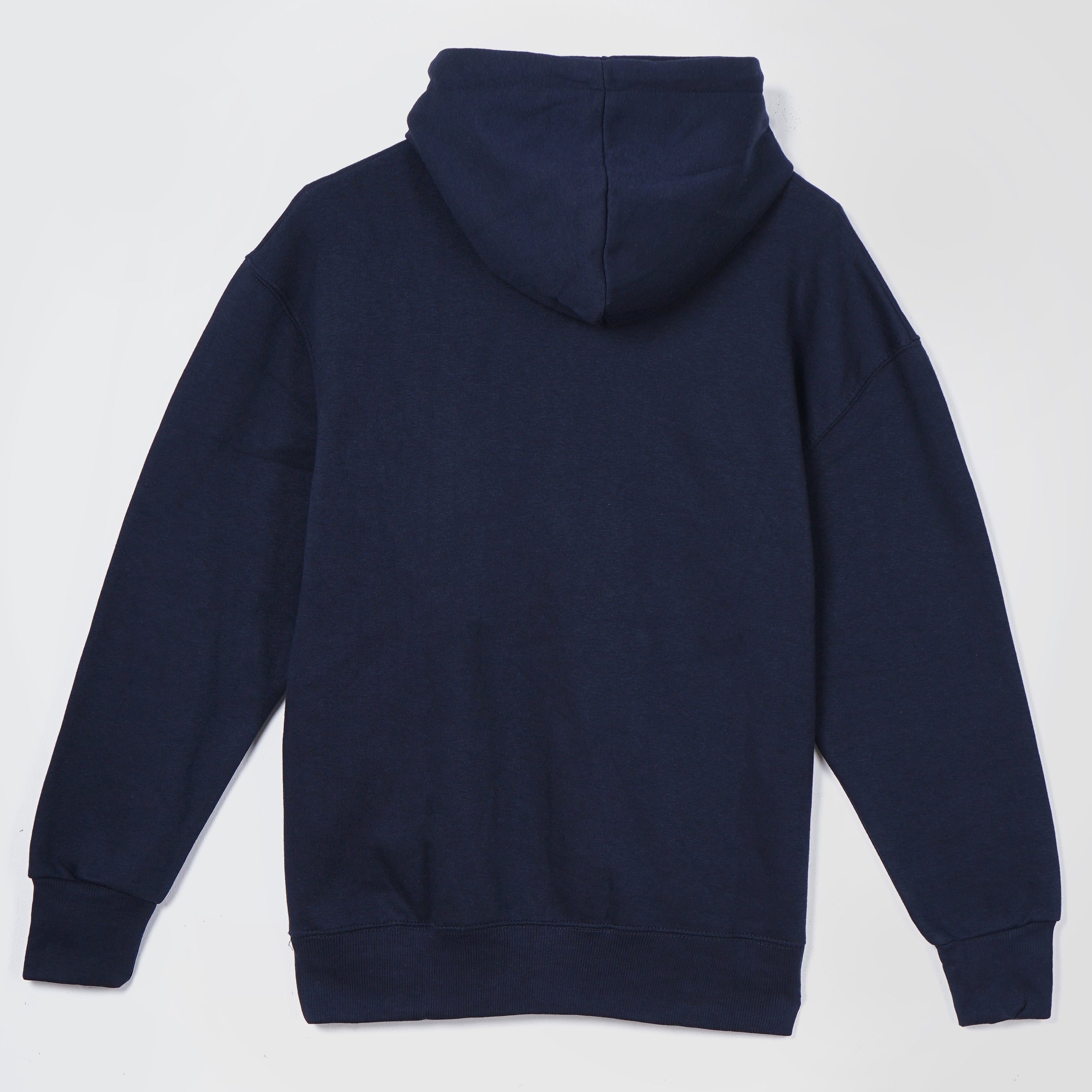 Pull & Bear Comfy Printed Navy Hoodie - Marca Deals - Pull and Bear