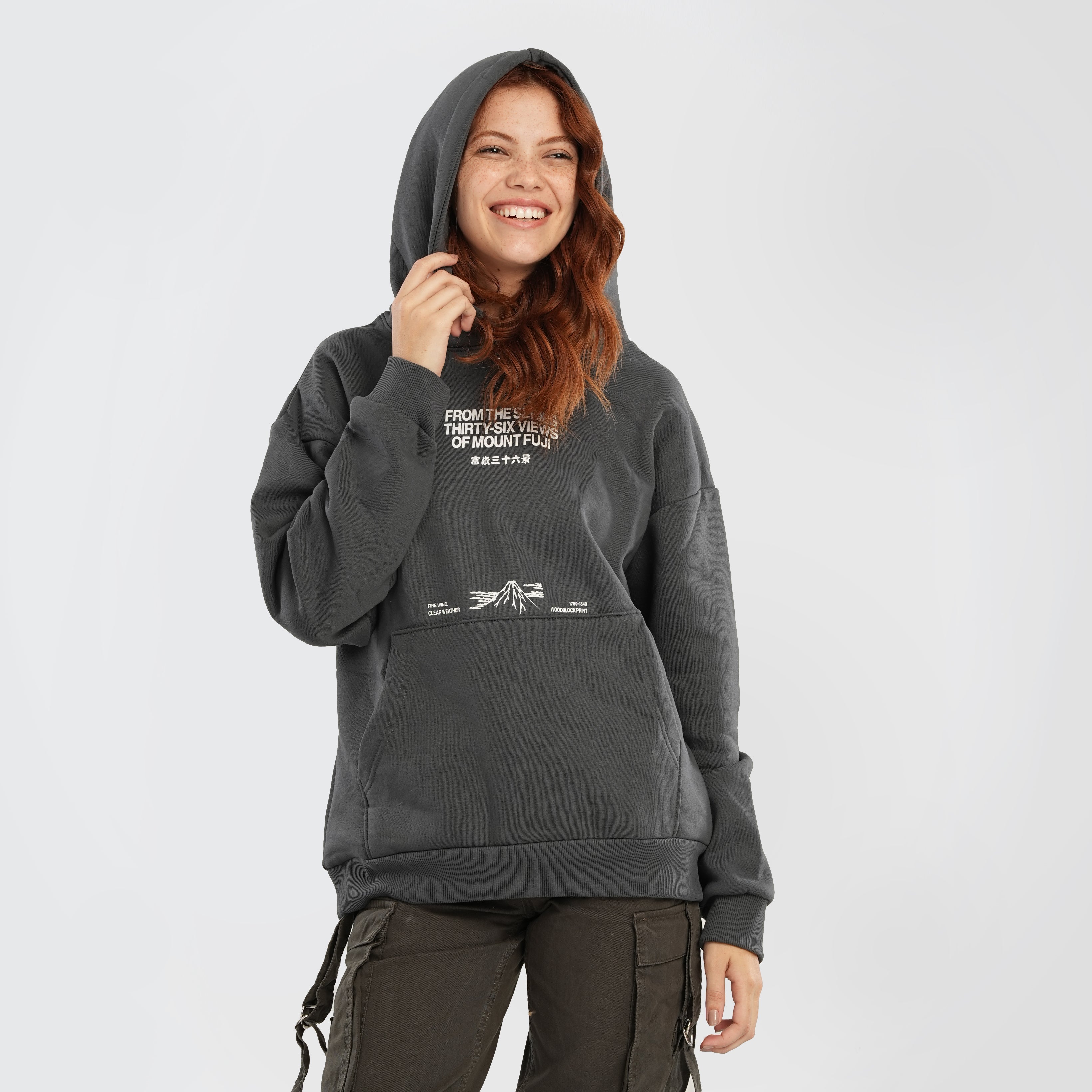 Pull & Bear Printed Hoodie - Marca Deals - Pull and Bear