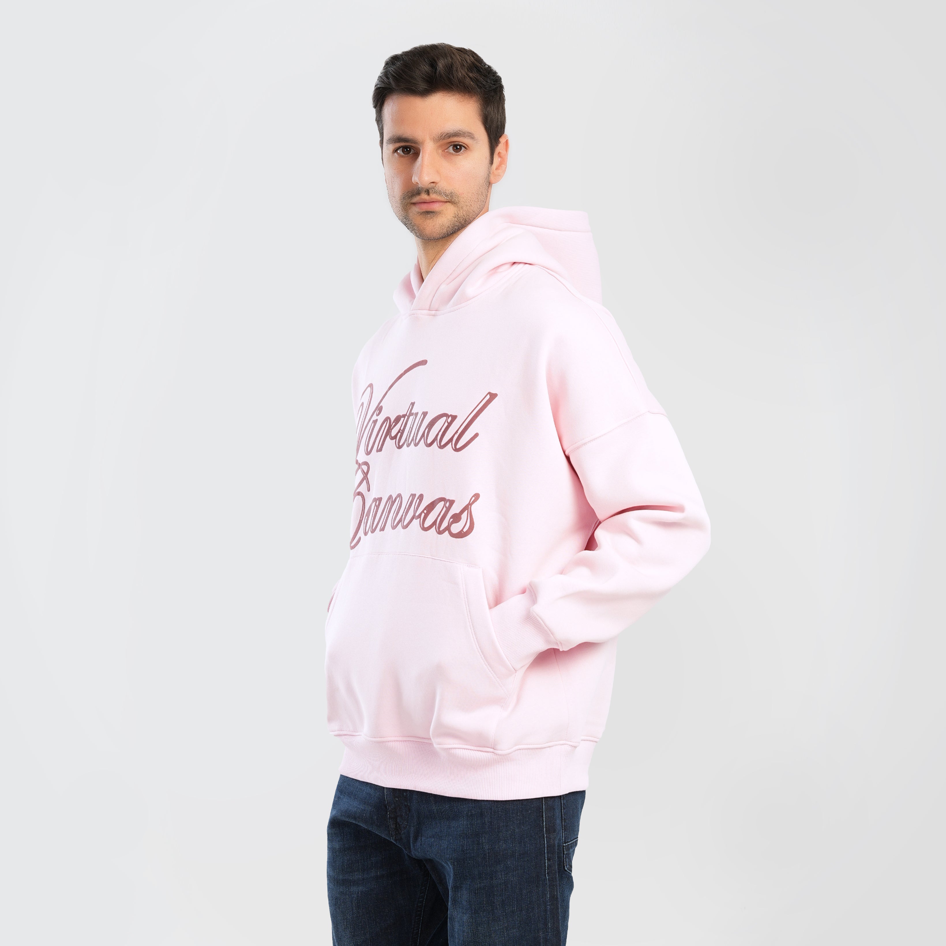 Pull & Bear Printed Oversize Hoodie - Marca Deals - Pull and Bear