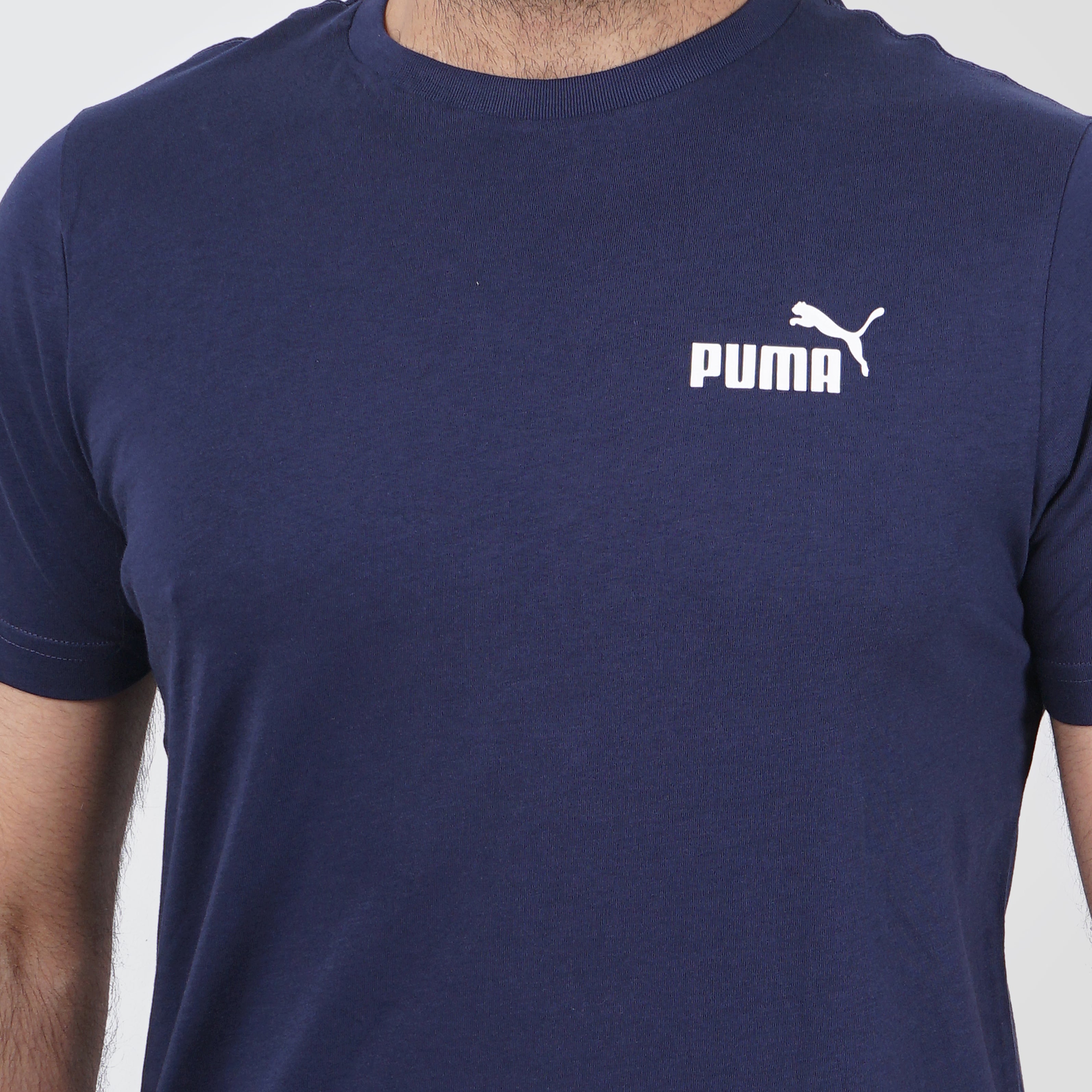 Puma Short Sleeves Printed Navy T-Shirt - Marca Deals - puma