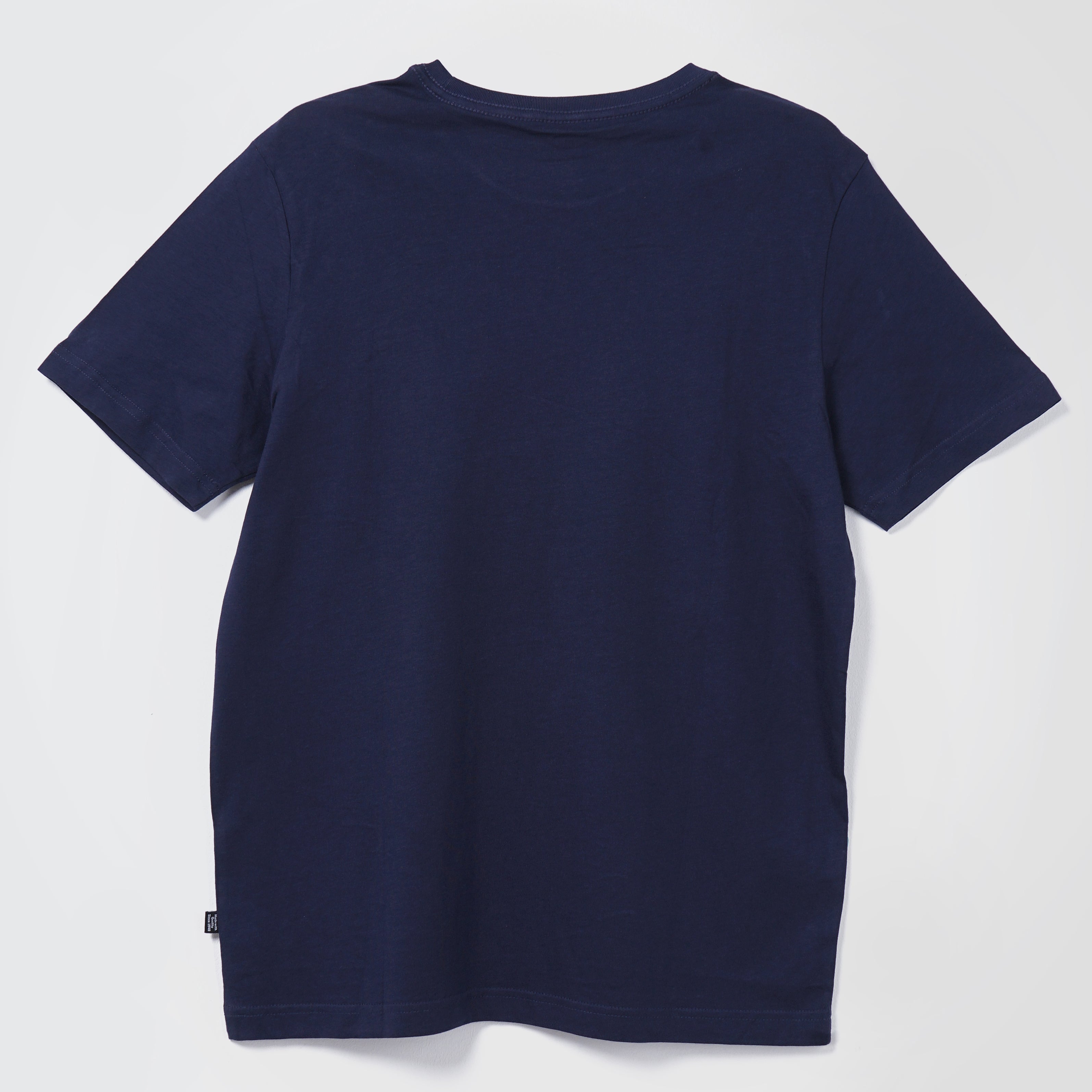 Puma Short Sleeves Printed Navy T-Shirt - Marca Deals - puma