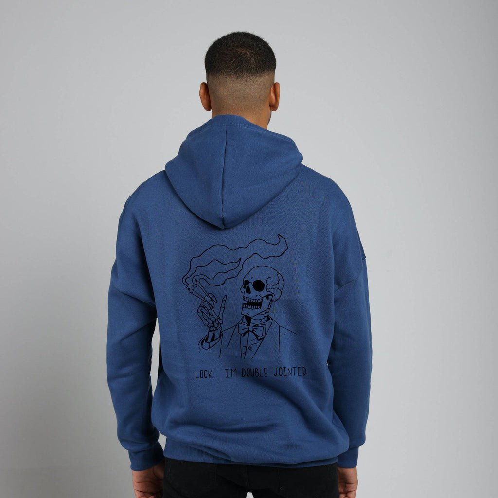 Reflective Double Jointed Oversized Hoodie - Marca Deals - Design Kaf