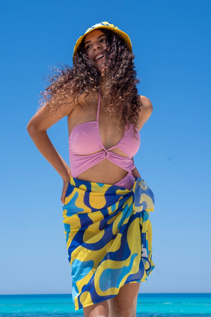 Sea Waves beach coverup - Marca Deals - Design Kaf