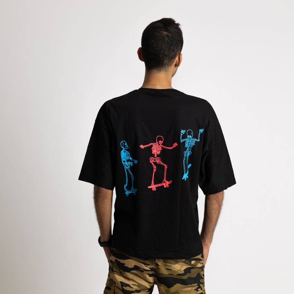 Sk8 Skeletons Oversized tshirt - Marca Deals - Design Kaf